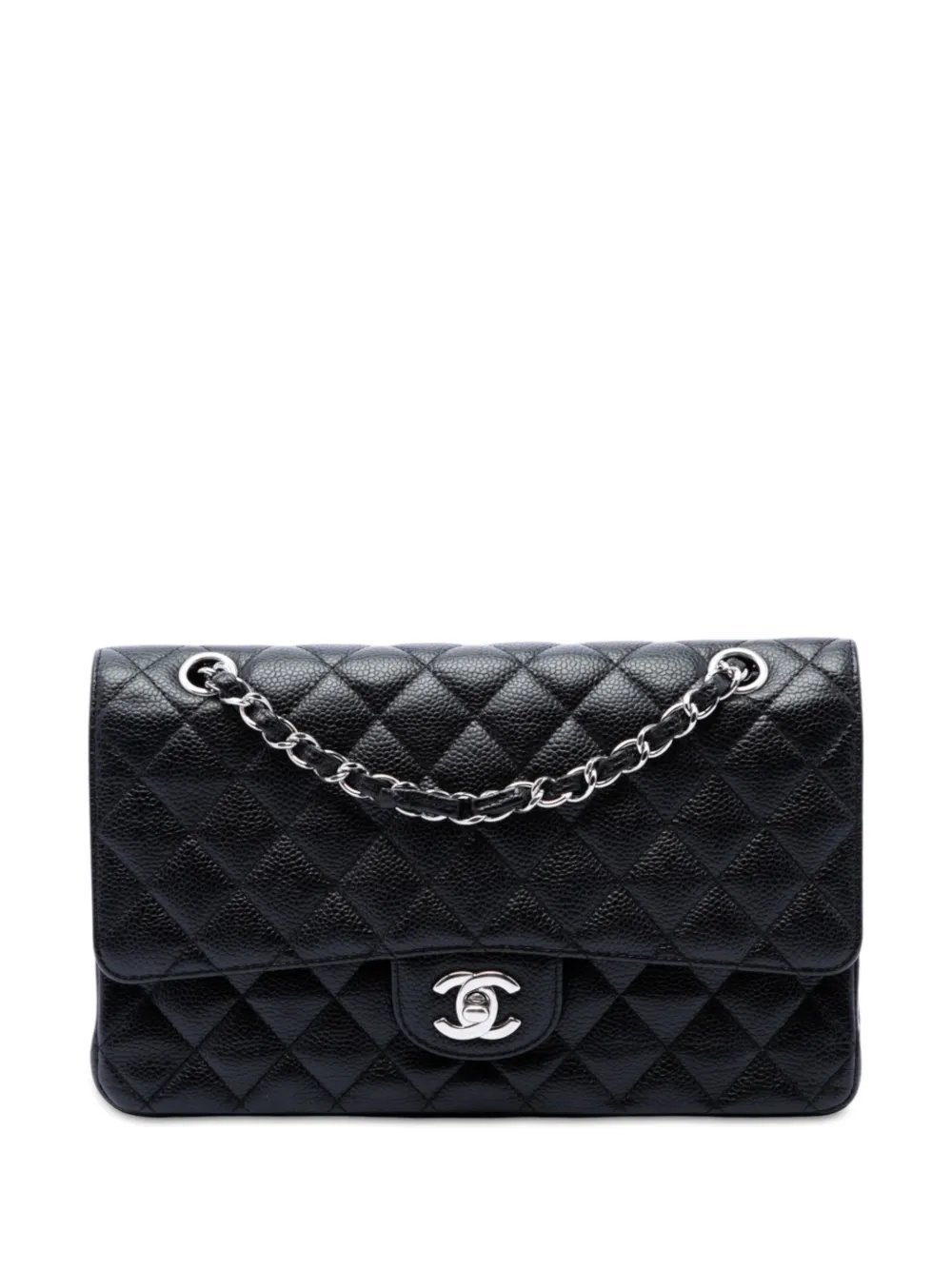 2009-2010 Medium Classic Caviar Double Flap shoulder bag