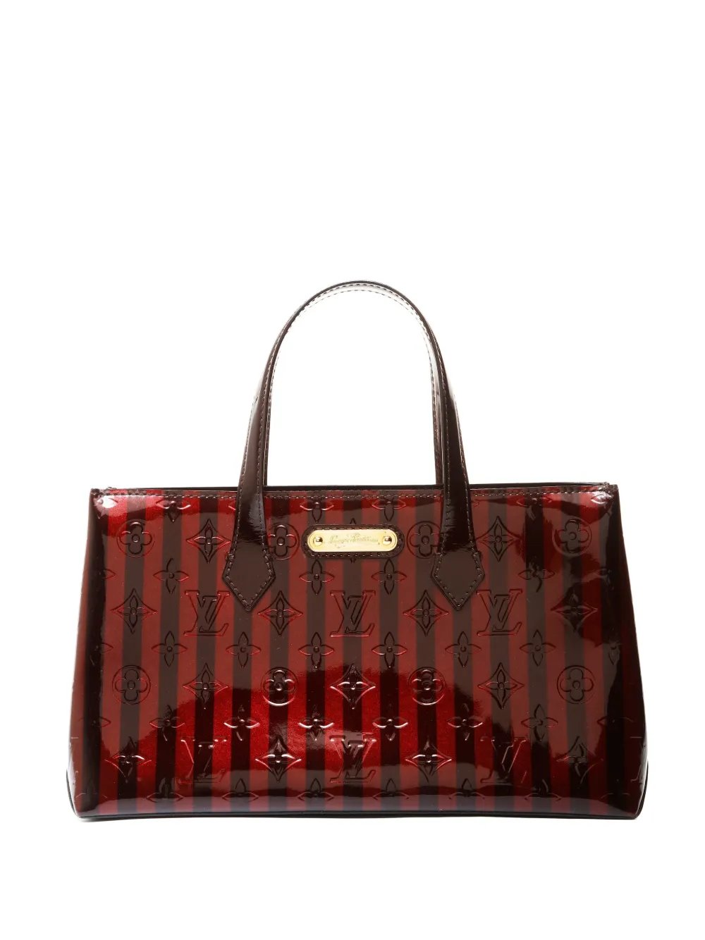 Monogram Vernis Rayure Wilshere PM handbag