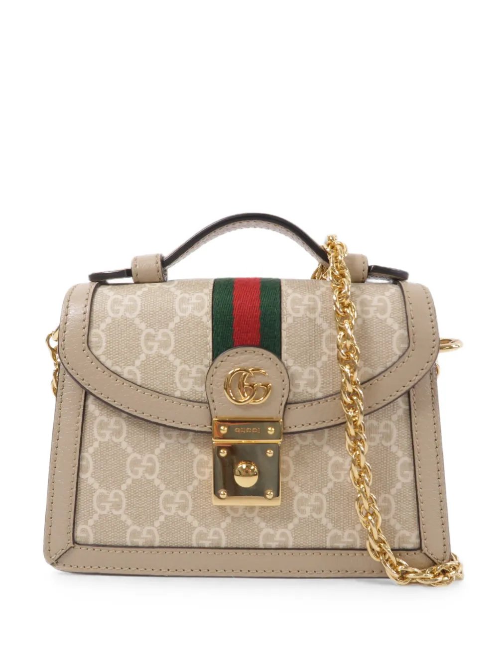 mini Ophidia monogram-pattern shoulder bag