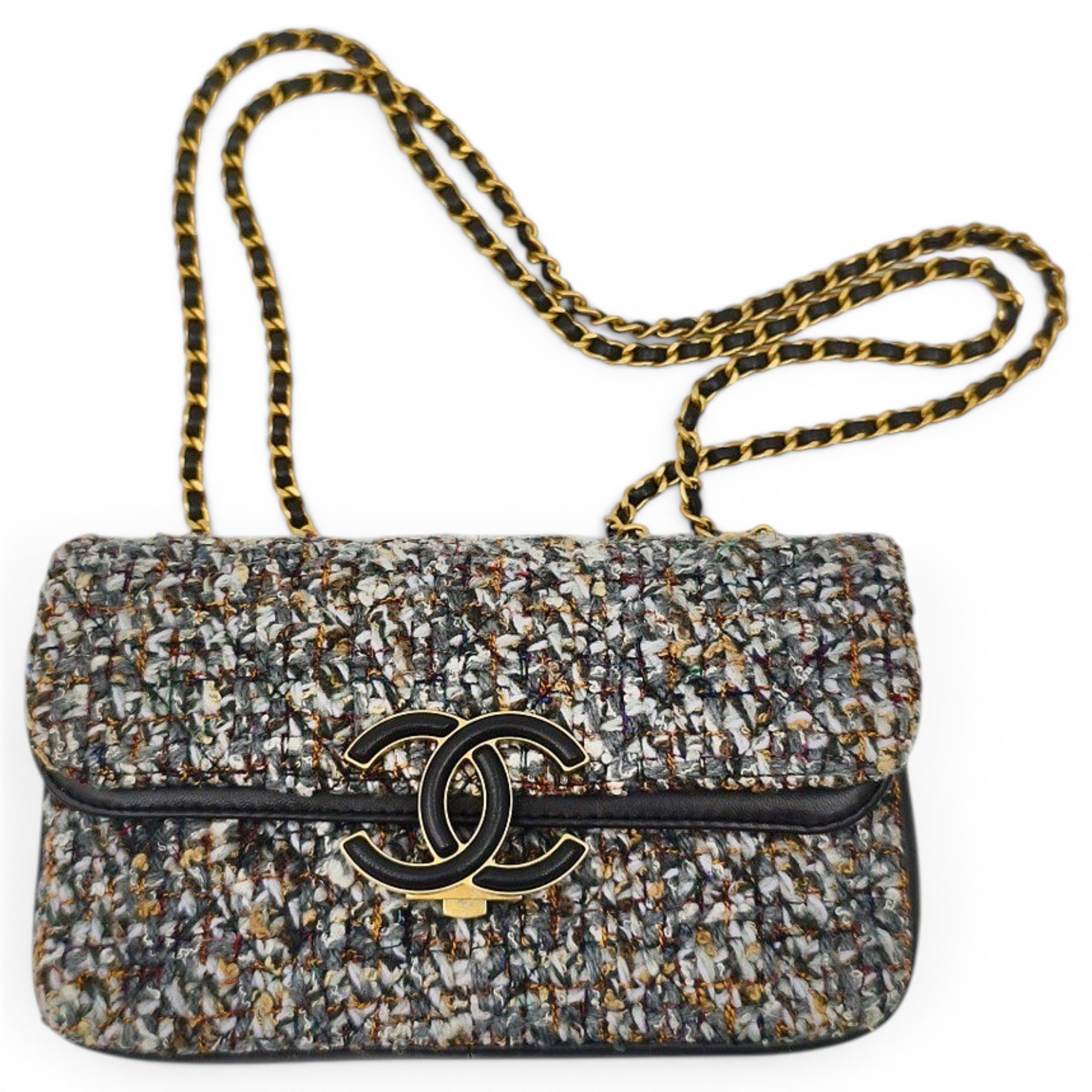 Timeless/Classique tweed crossbody bag