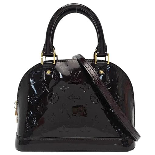 Alma BB patent leather handbag