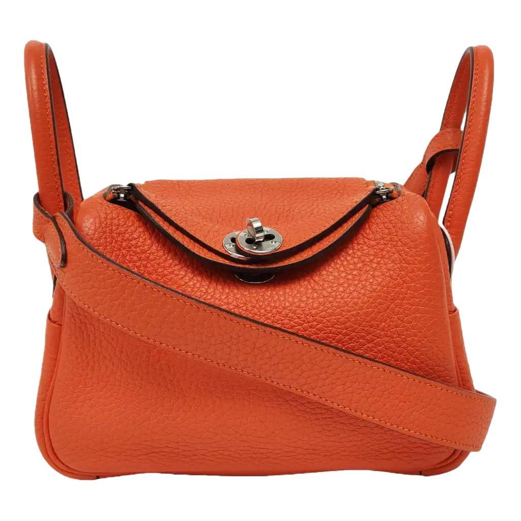 Lindy leather handbag