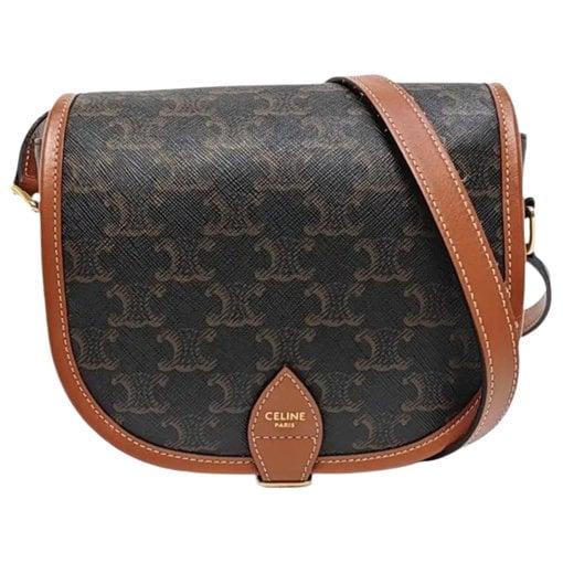 Celine Folco leather crossbody bag