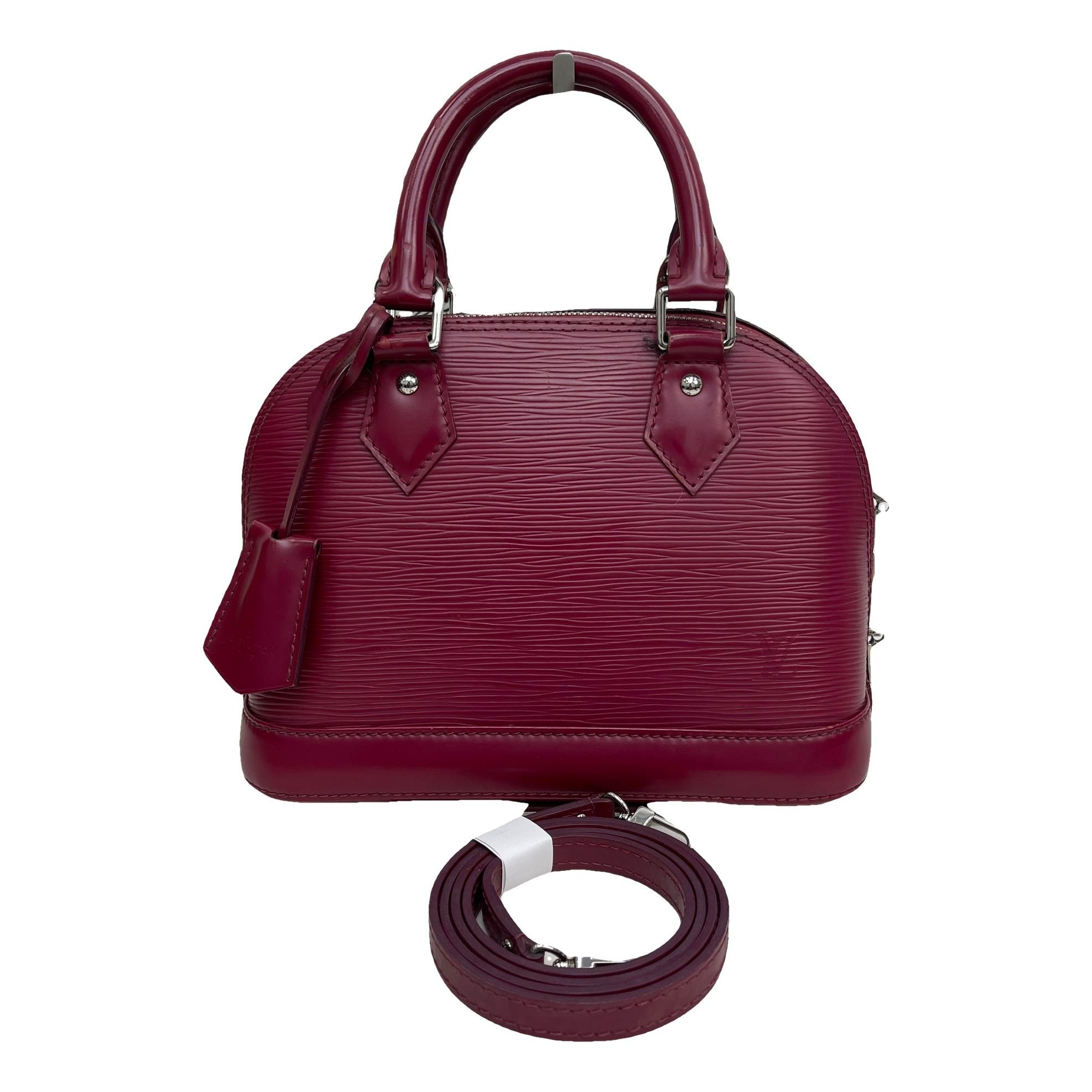 Alma leather handbag