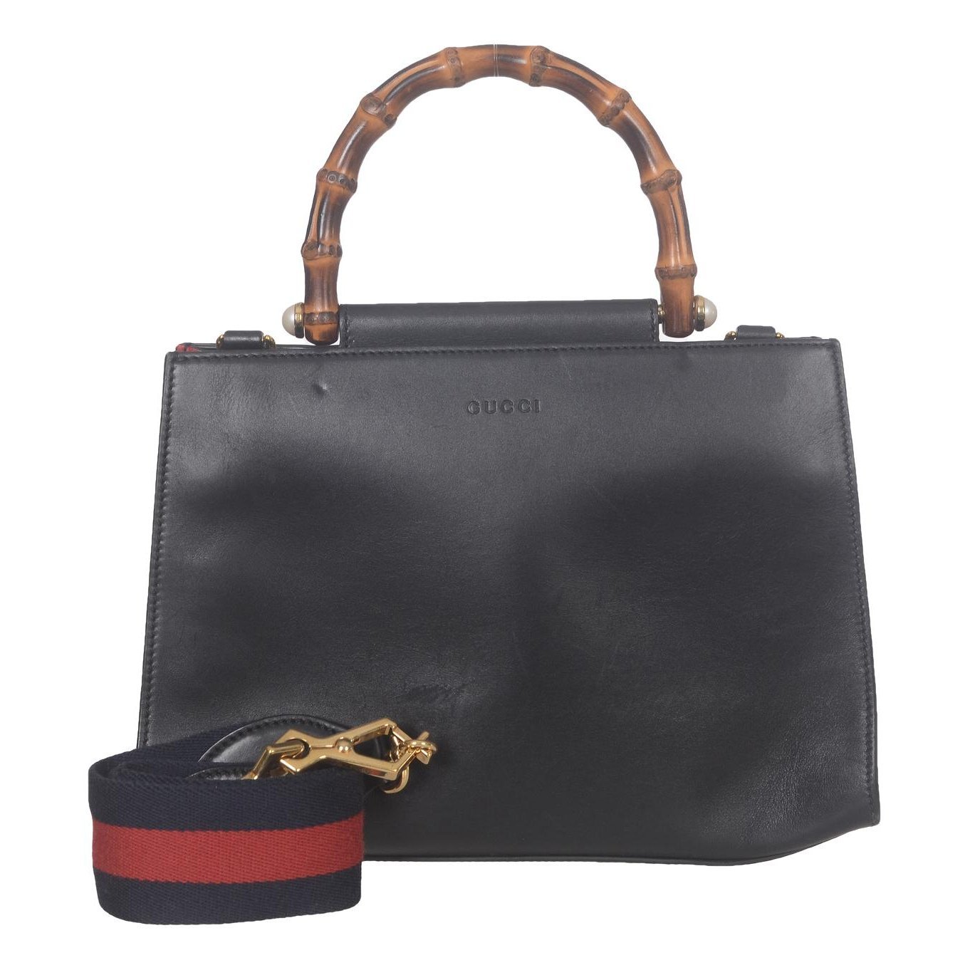 Nymphaea leather tote