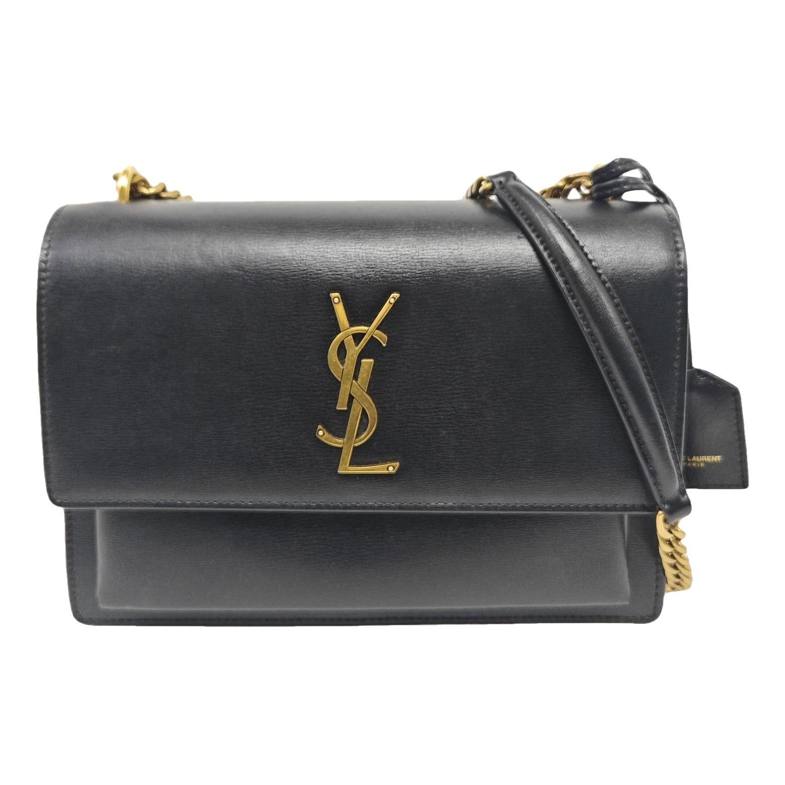 Sunset leather crossbody bag
