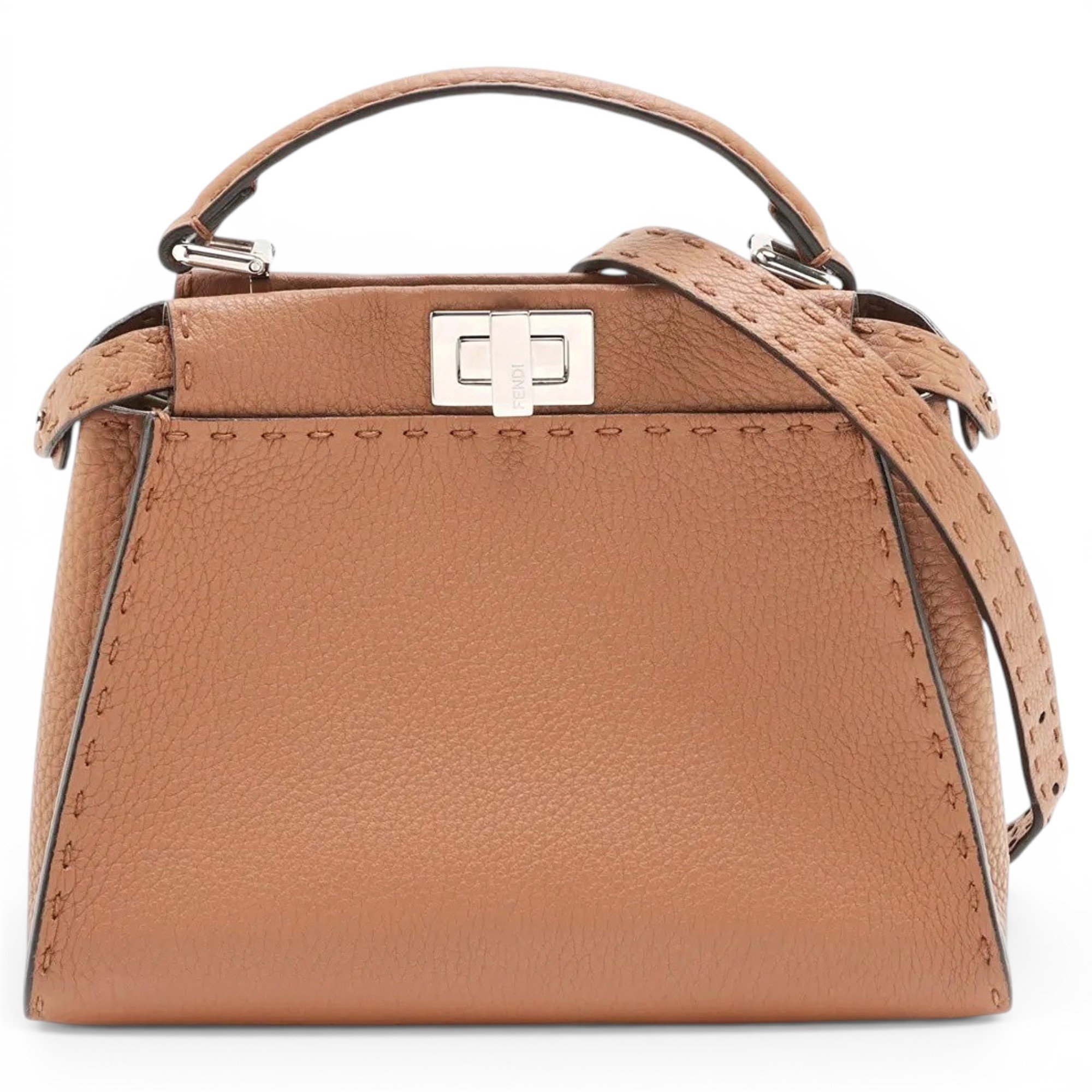 Leather handbag