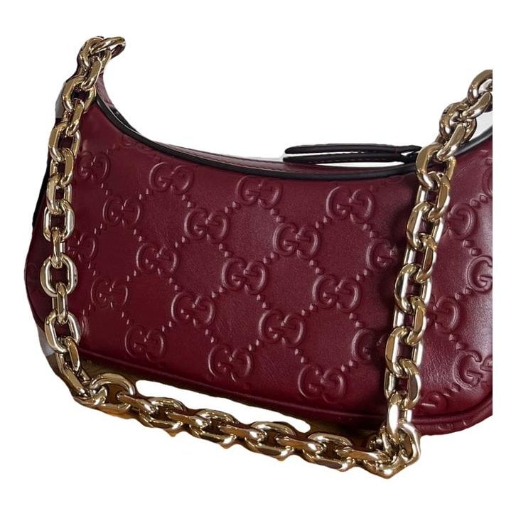 Leather handbag