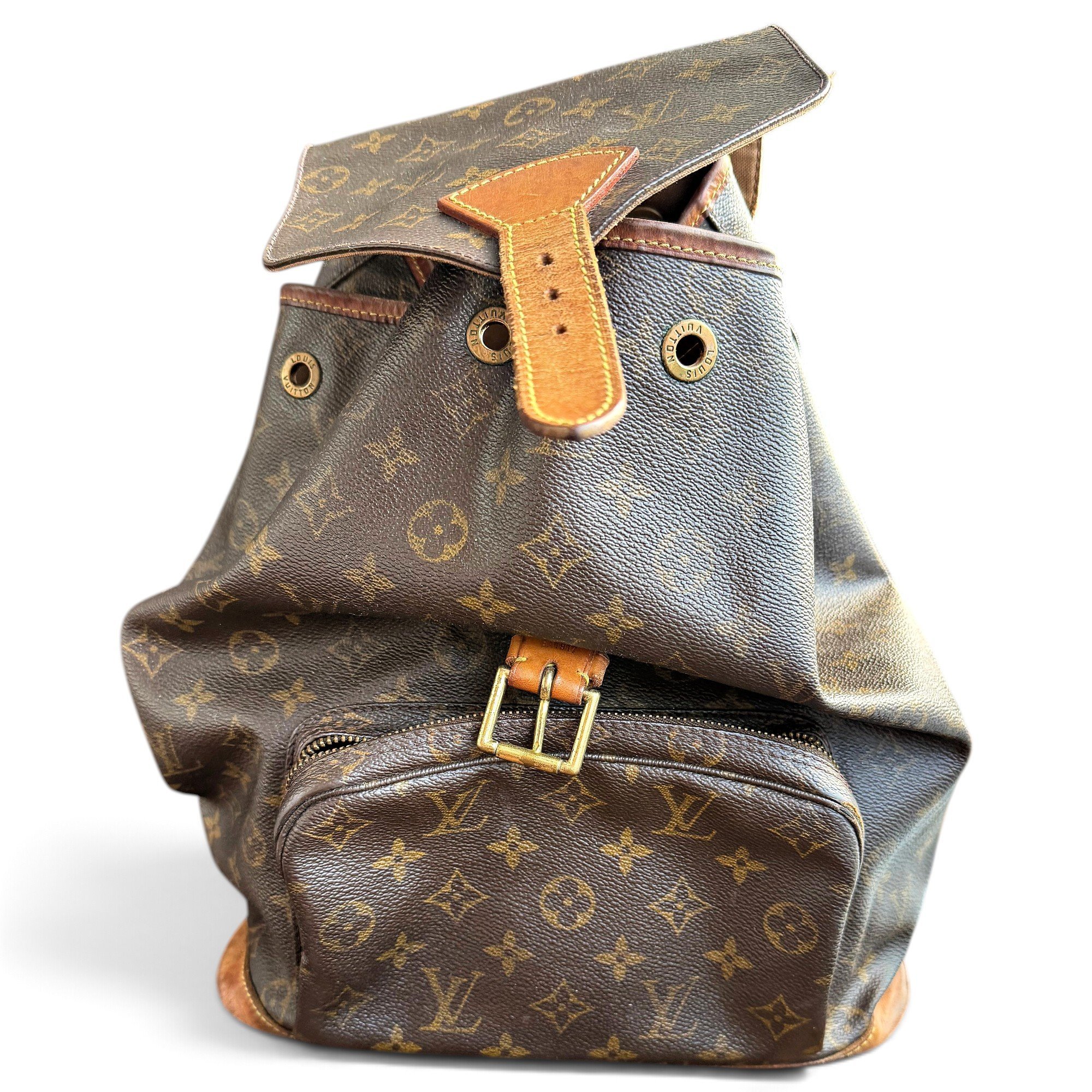 Montsouris Vintage cloth backpack