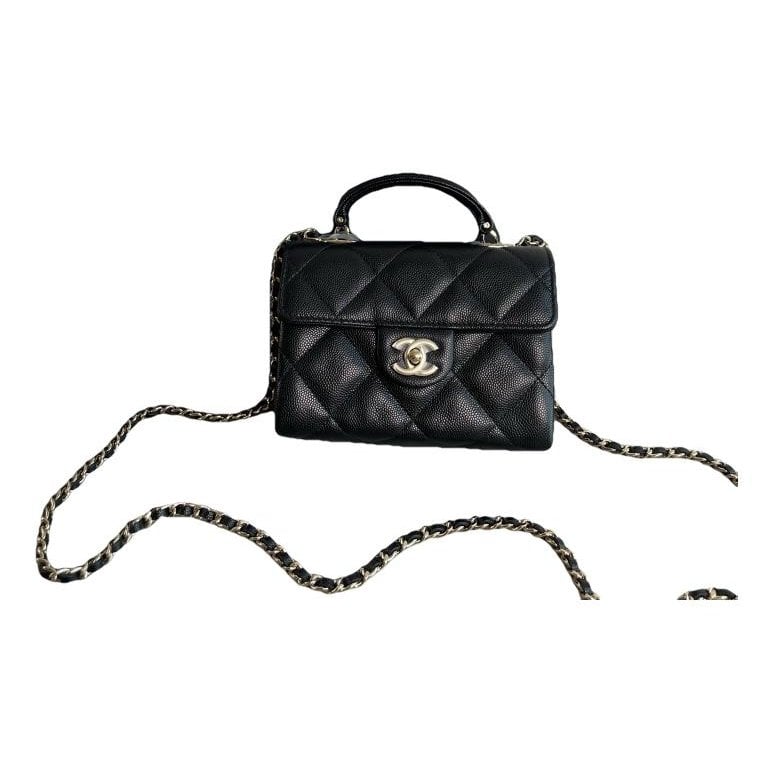 Leather crossbody bag