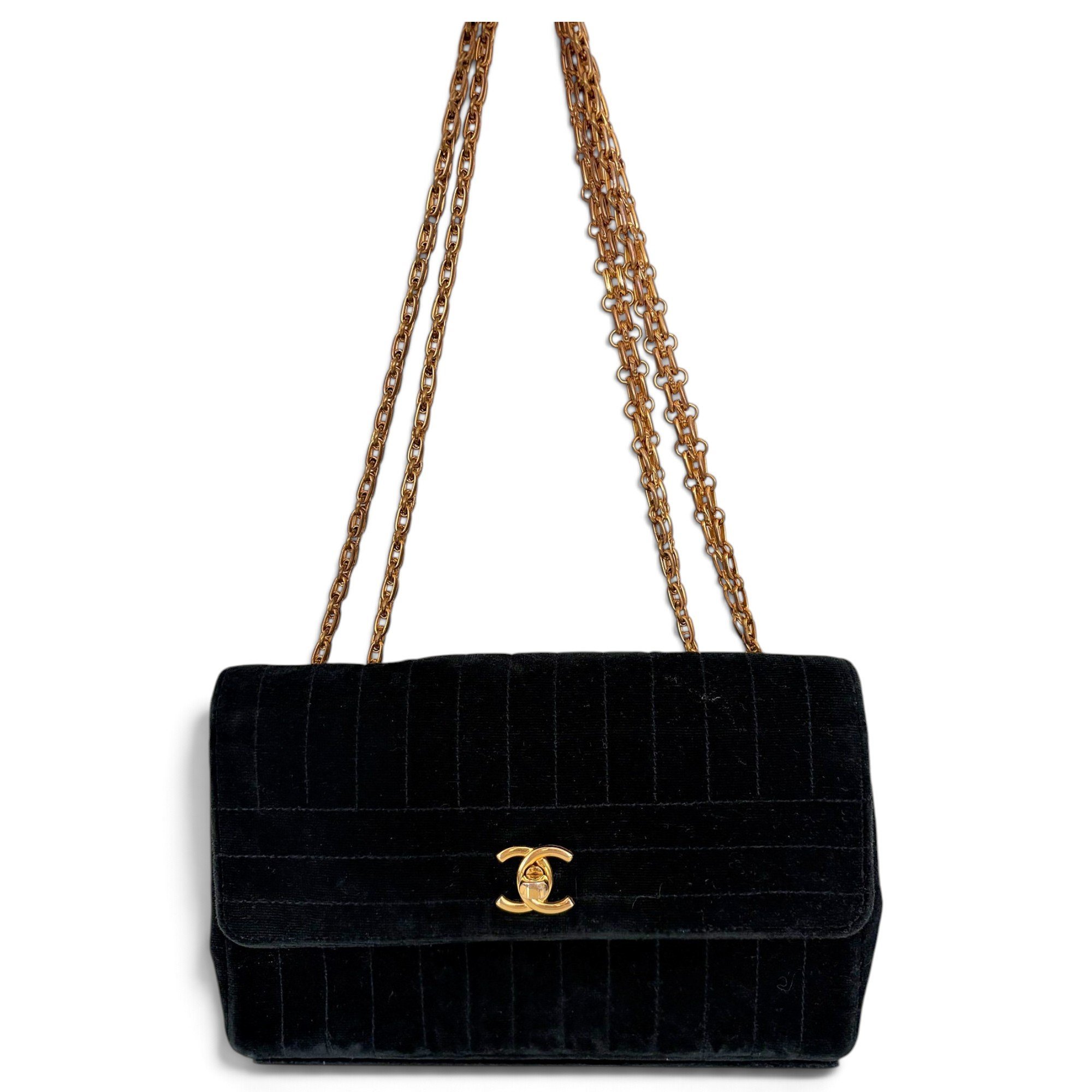 Timeless/Classique velvet handbag