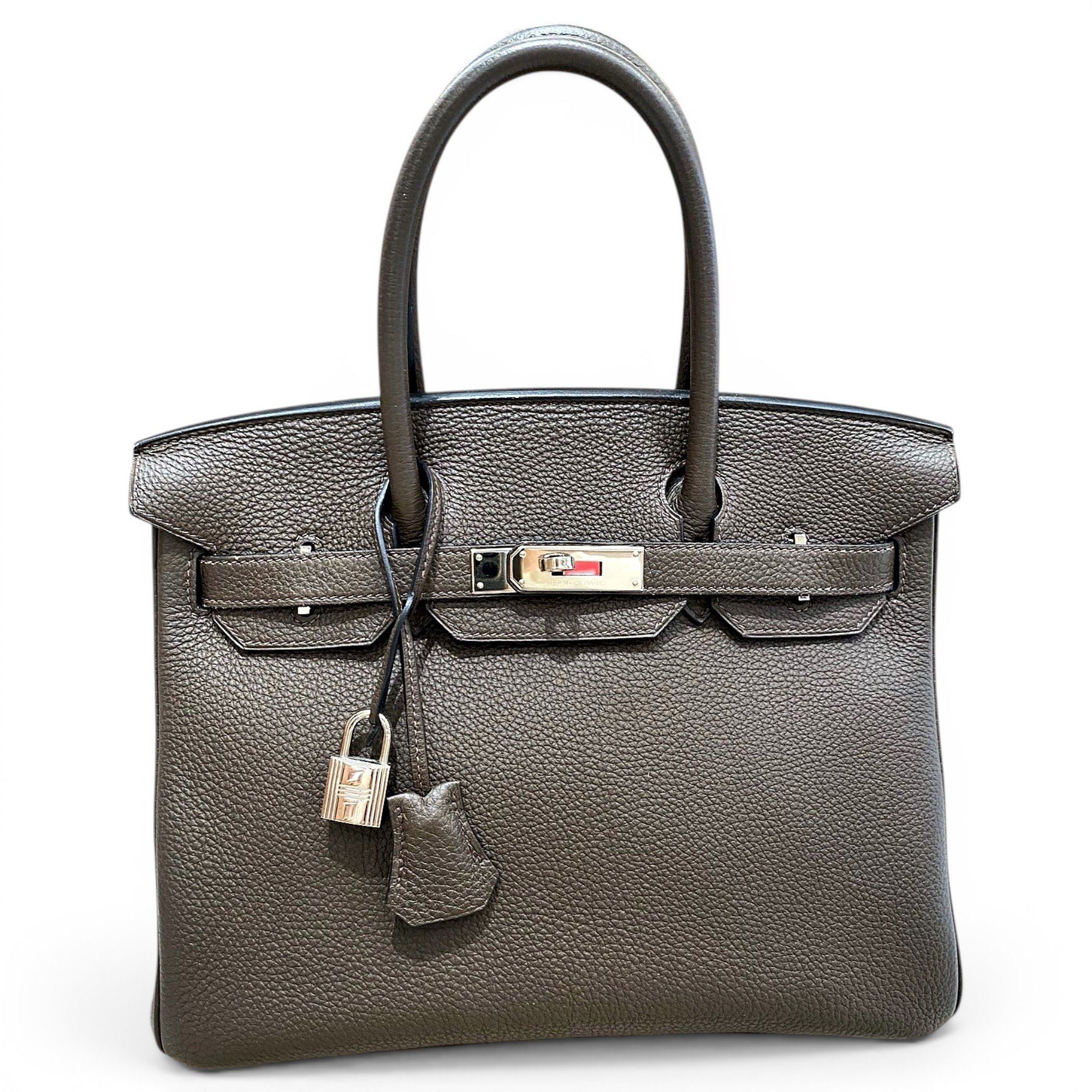 Birkin 30 leather handbag