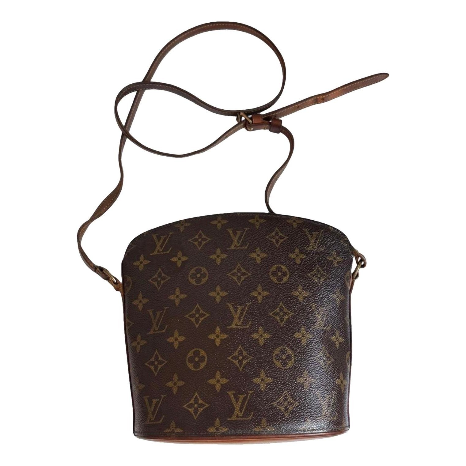 Drouot leather crossbody bag