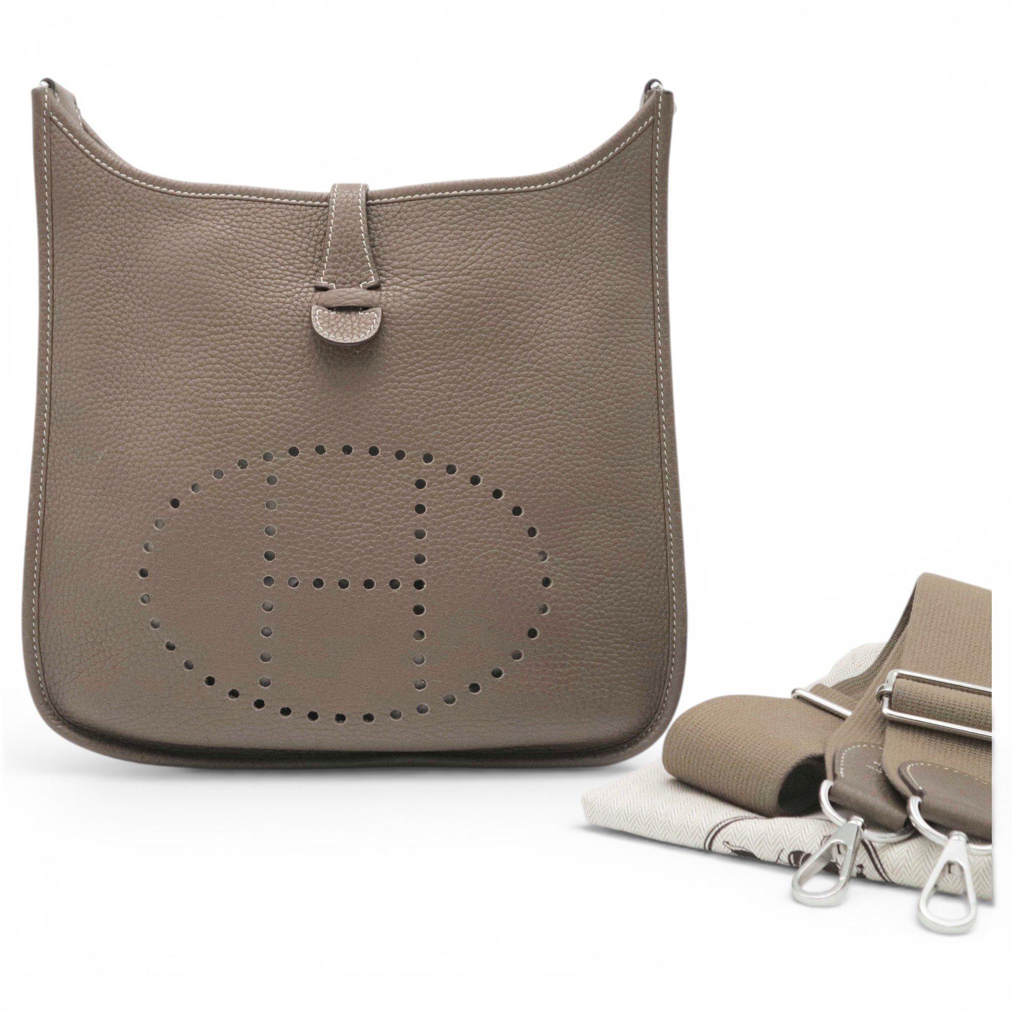 Evelyne leather crossbody bag