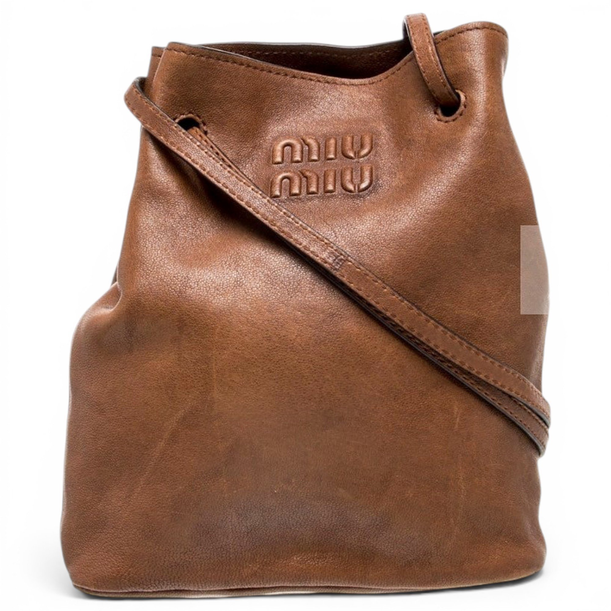 Leather crossbody bag