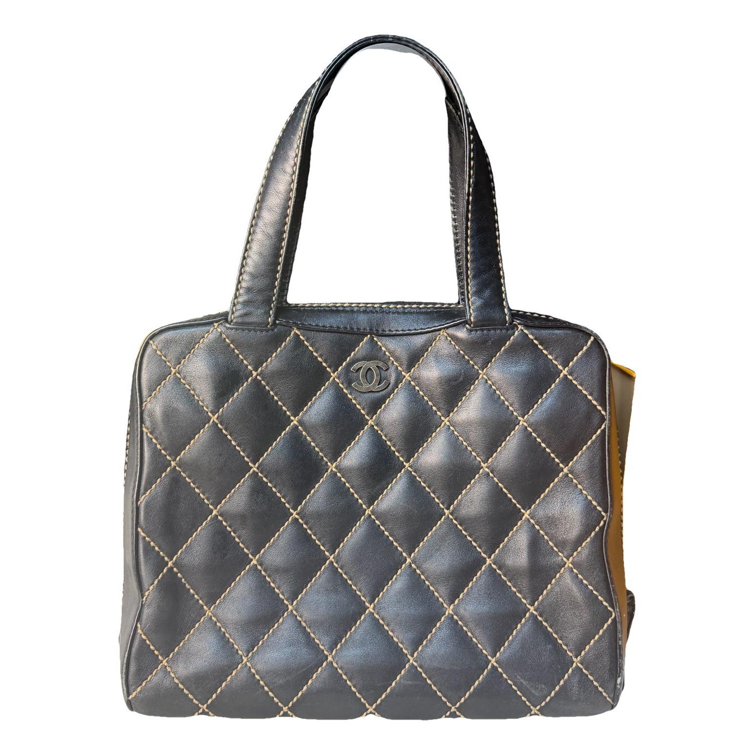 Wild Stitch leather tote