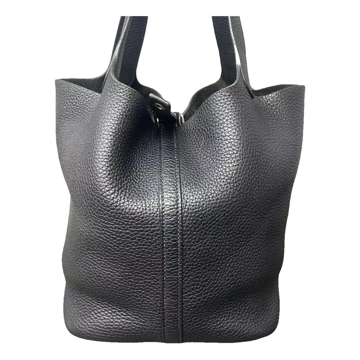 Picotin leather handbag
