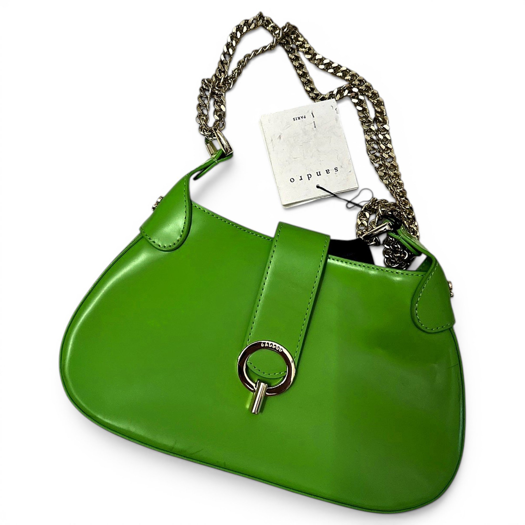 Sandro Yza leather handbag