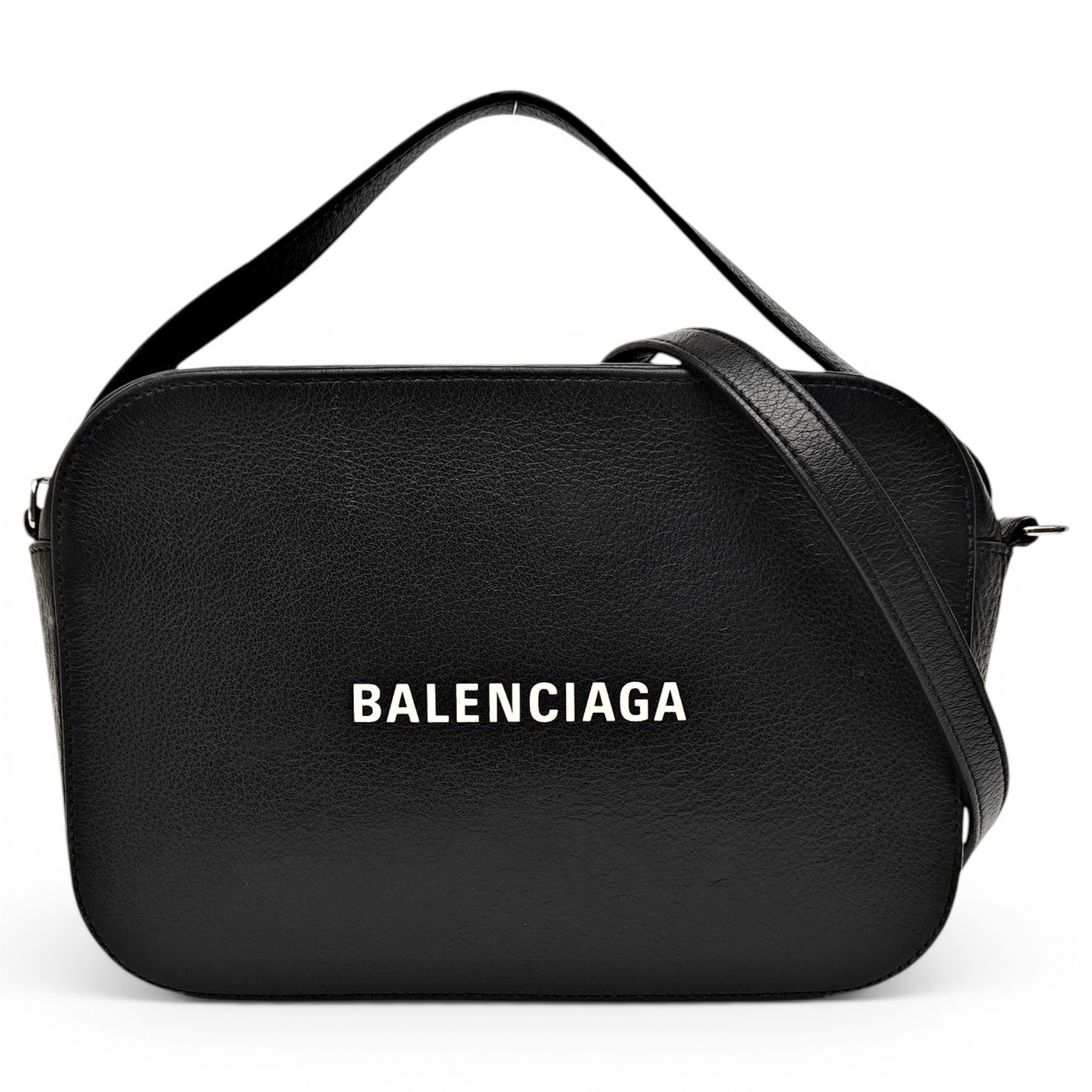 Everyday leather handbag