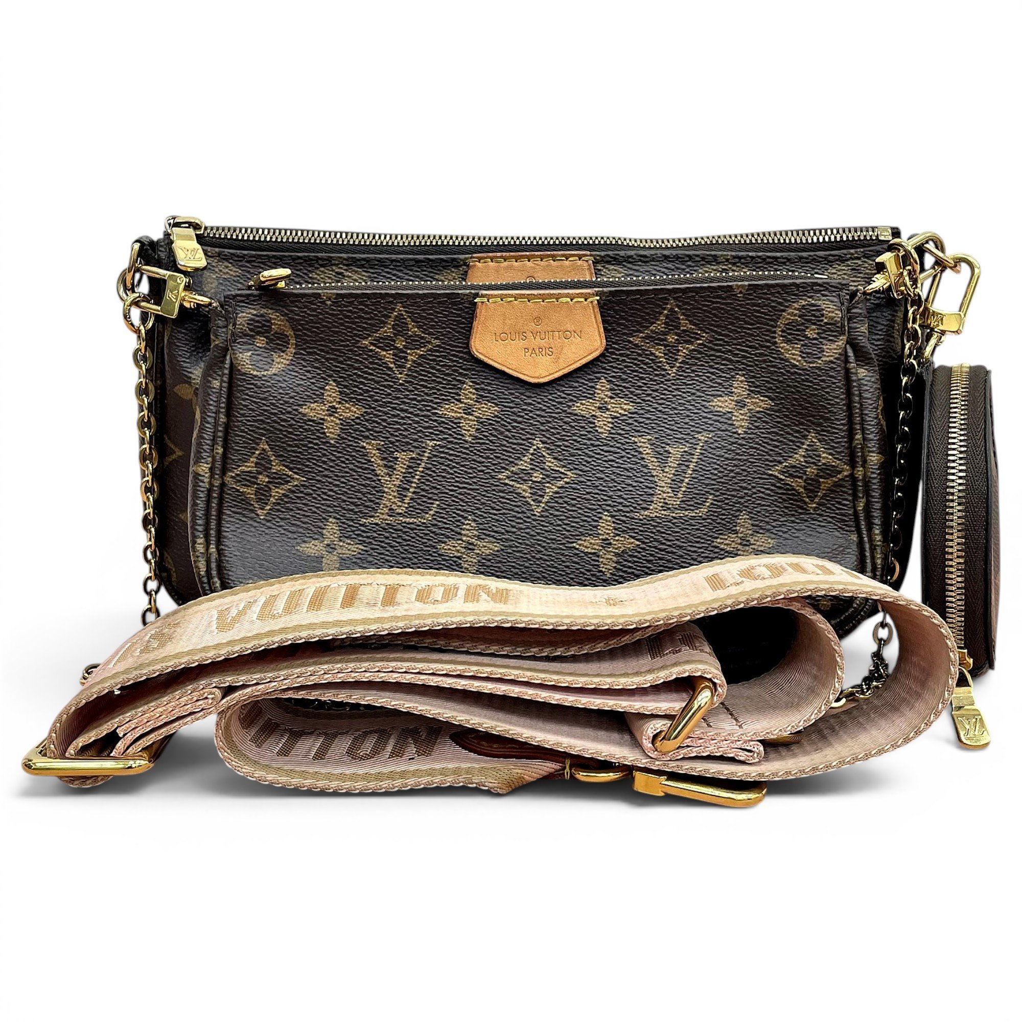 Multi Pochette Accessoires leather handbag