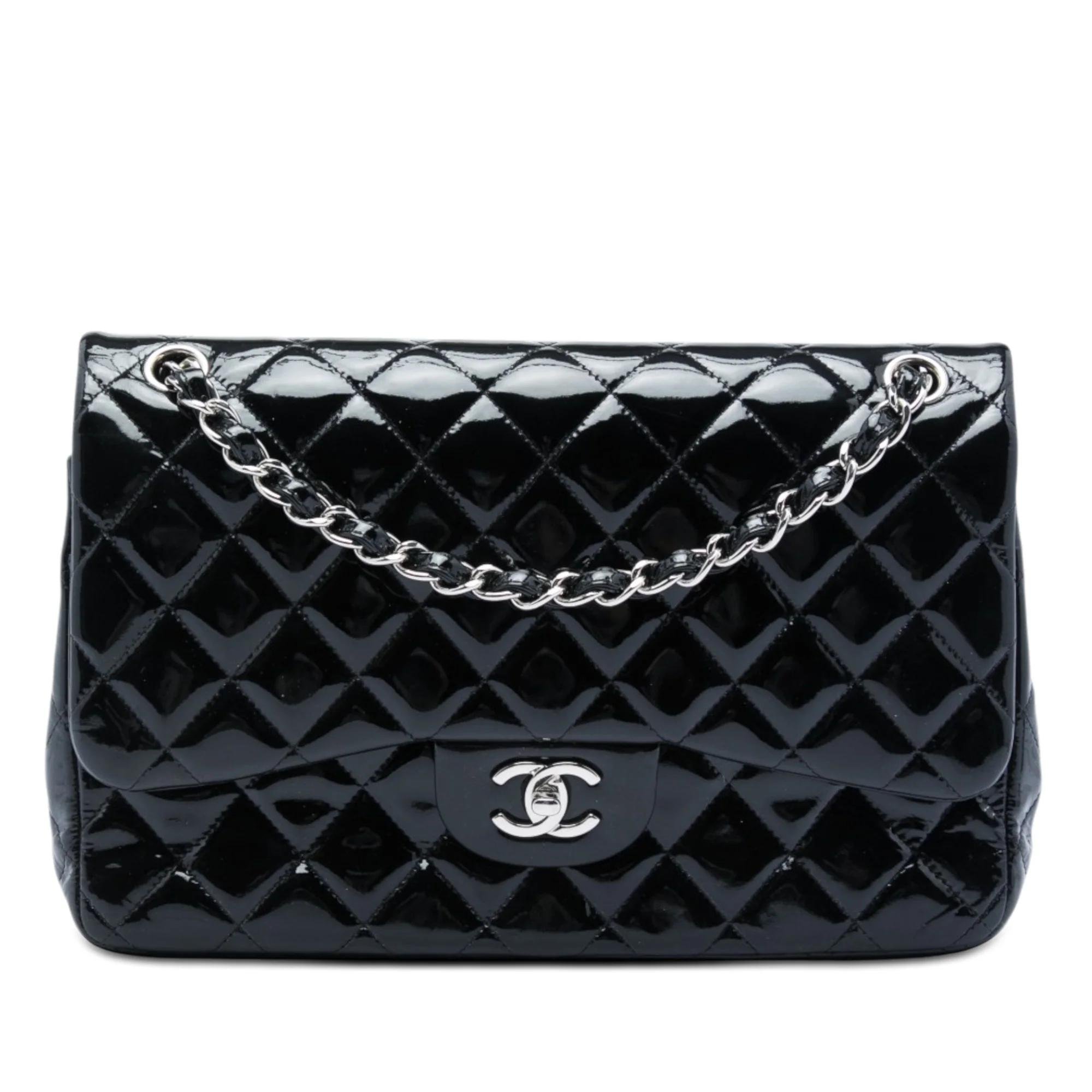 Timeless/Classique patent leather handbag