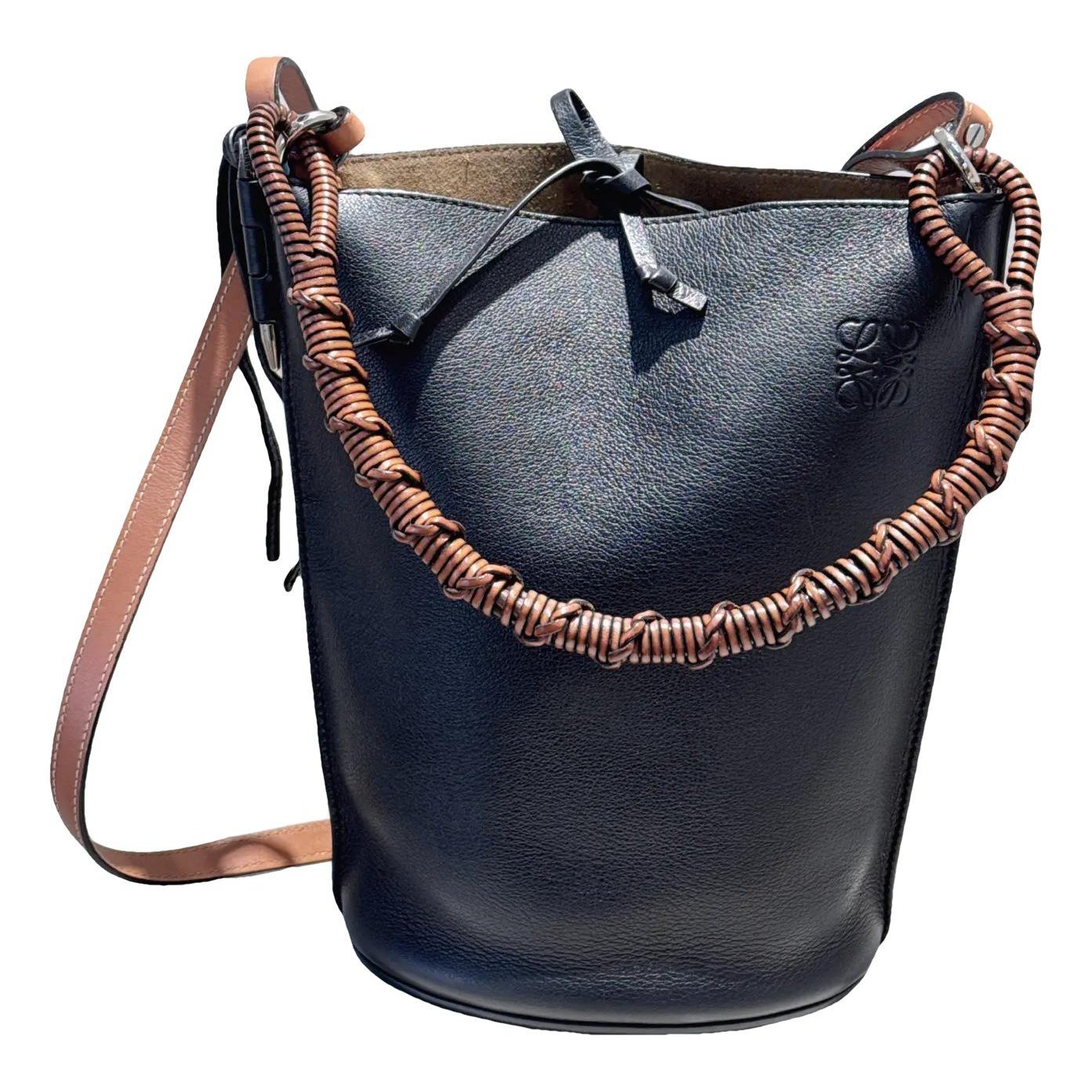 Gate Bucket leather handbag