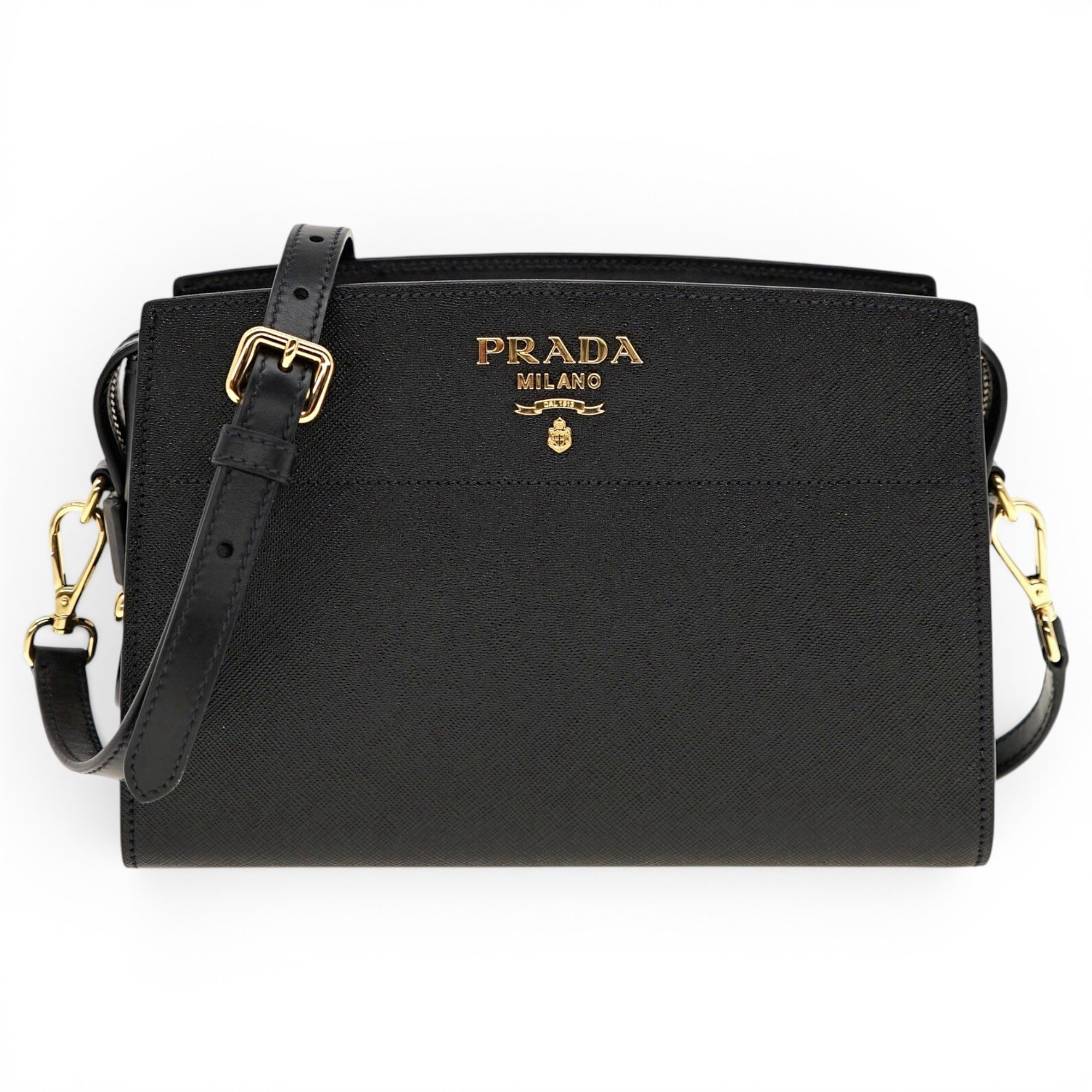 Esplanade leather crossbody bag