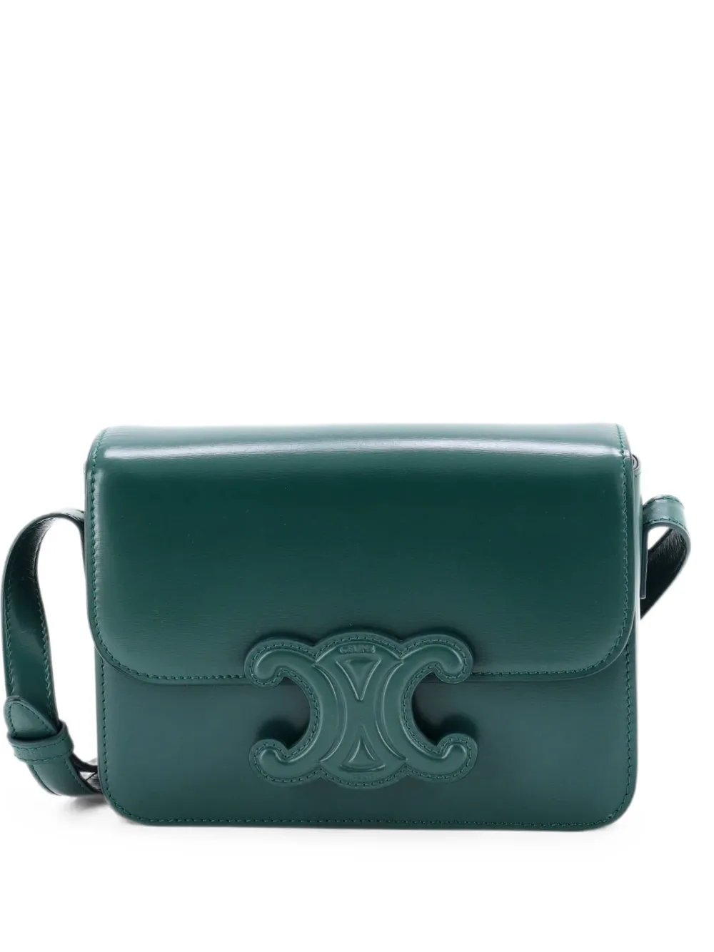 Cuir Triomphe Leather Teen shoulder bag