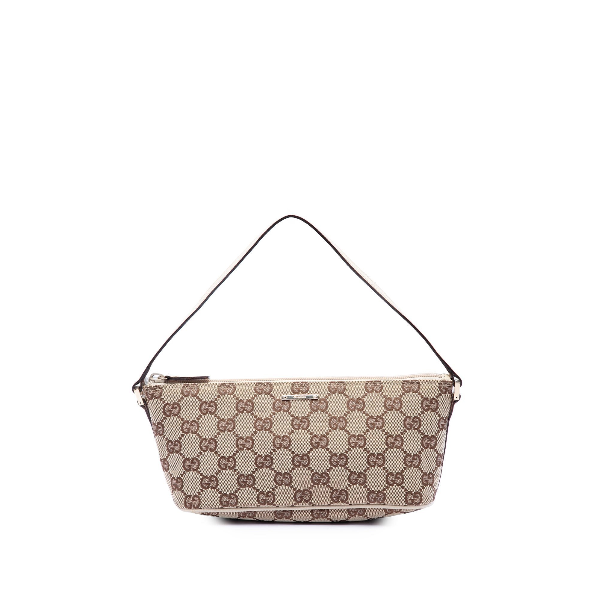 Gucci B leather handbag