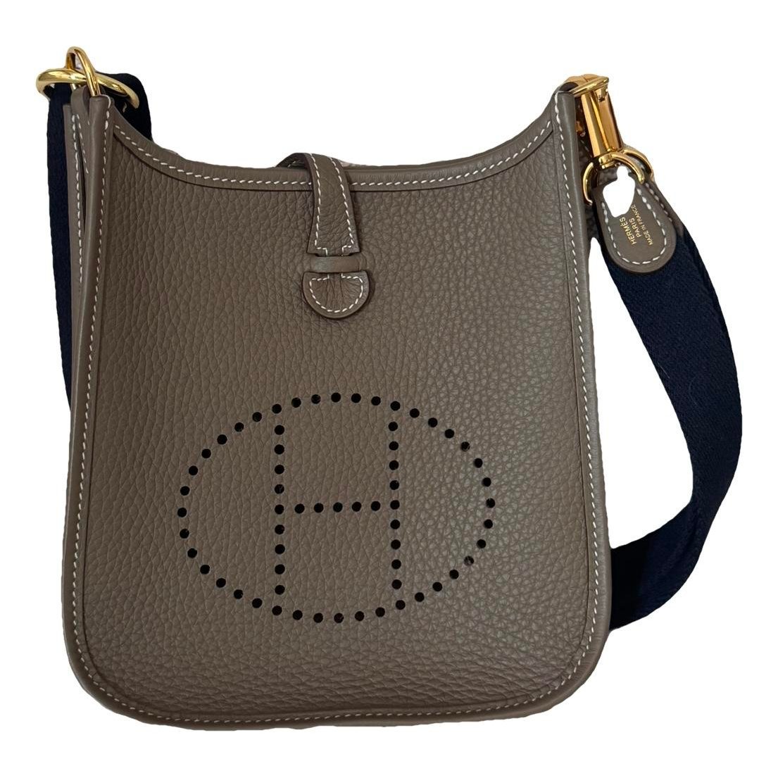 Mini Evelyne leather crossbody bag