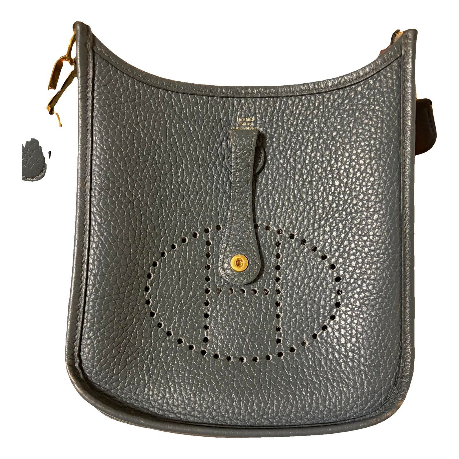 Evelyne leather crossbody bag