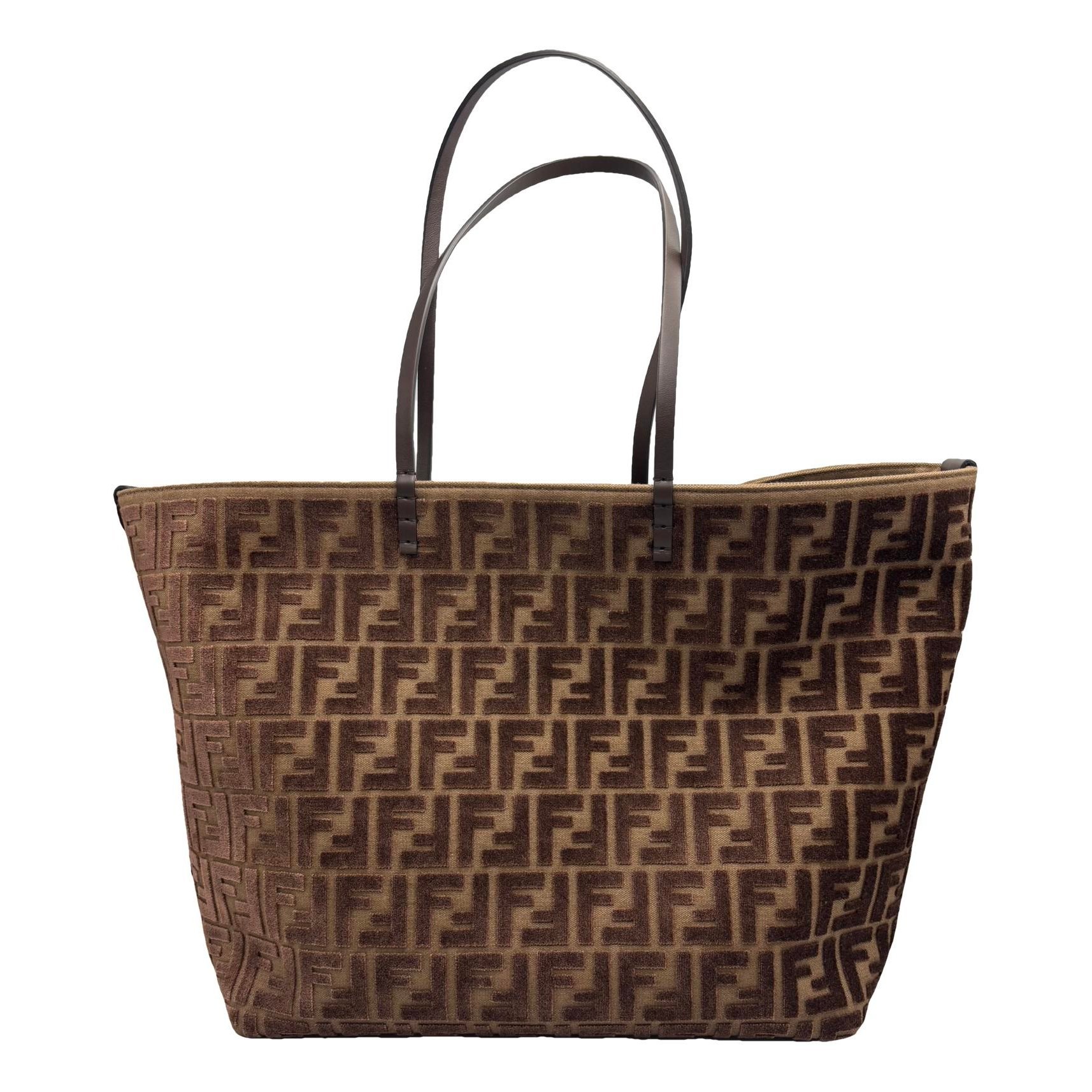 Roll Bag velvet tote