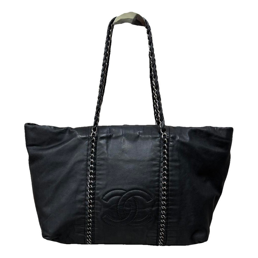 Classic CC Shopping leather tote