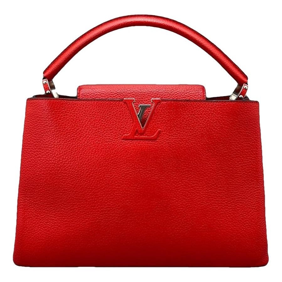 Capucines leather handbag