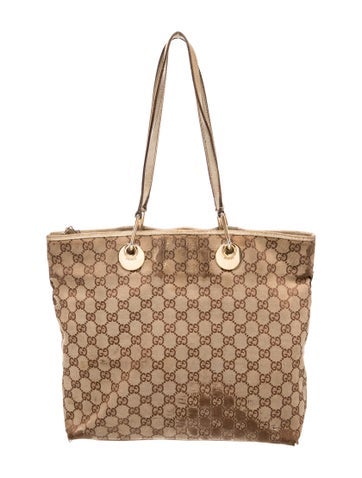 GG Canvas Shoulder Bag Vintage