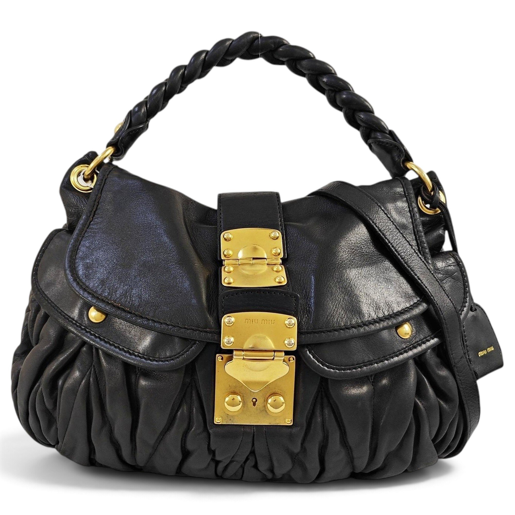 Leather handbag