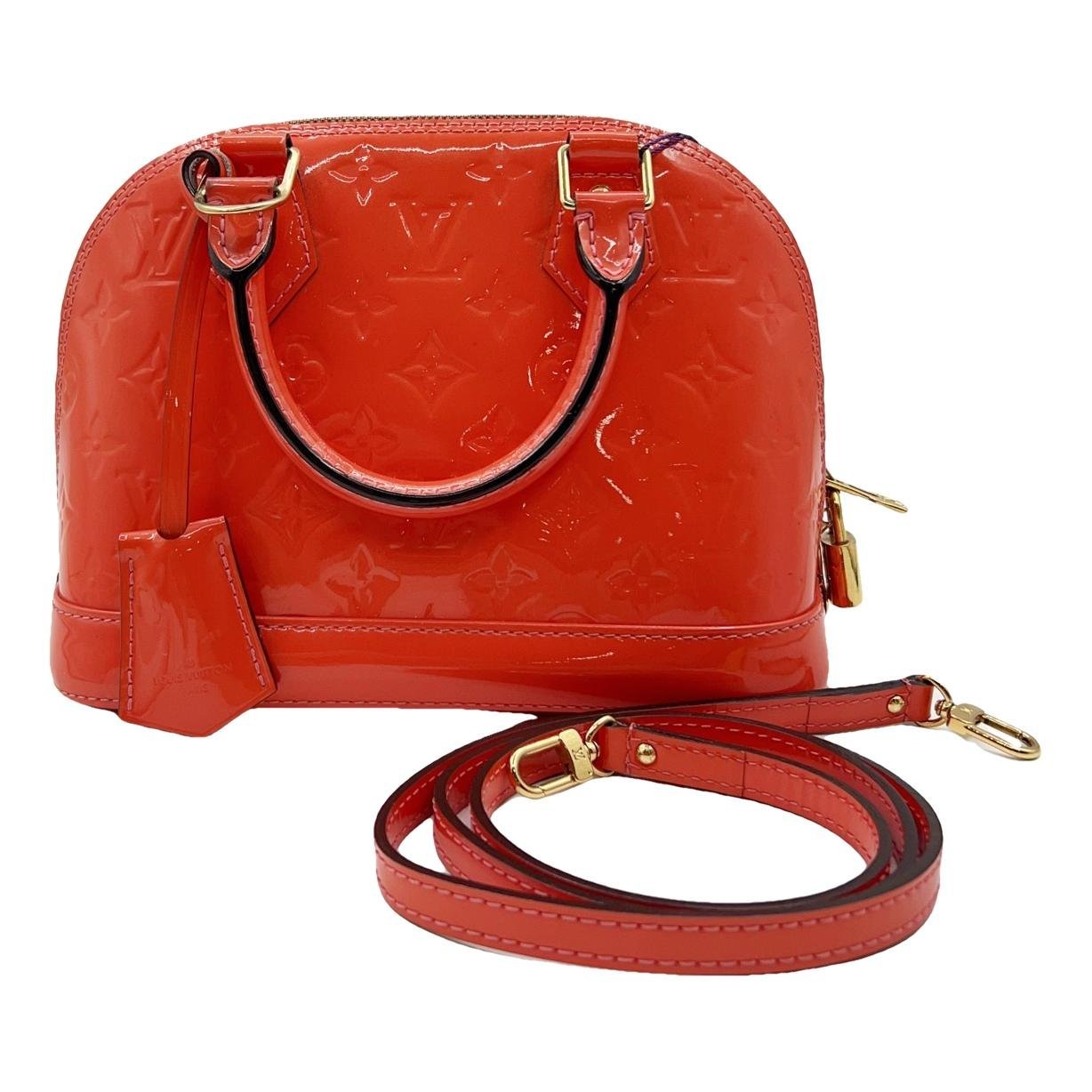 Louis Vuitton Alma BB leather bag