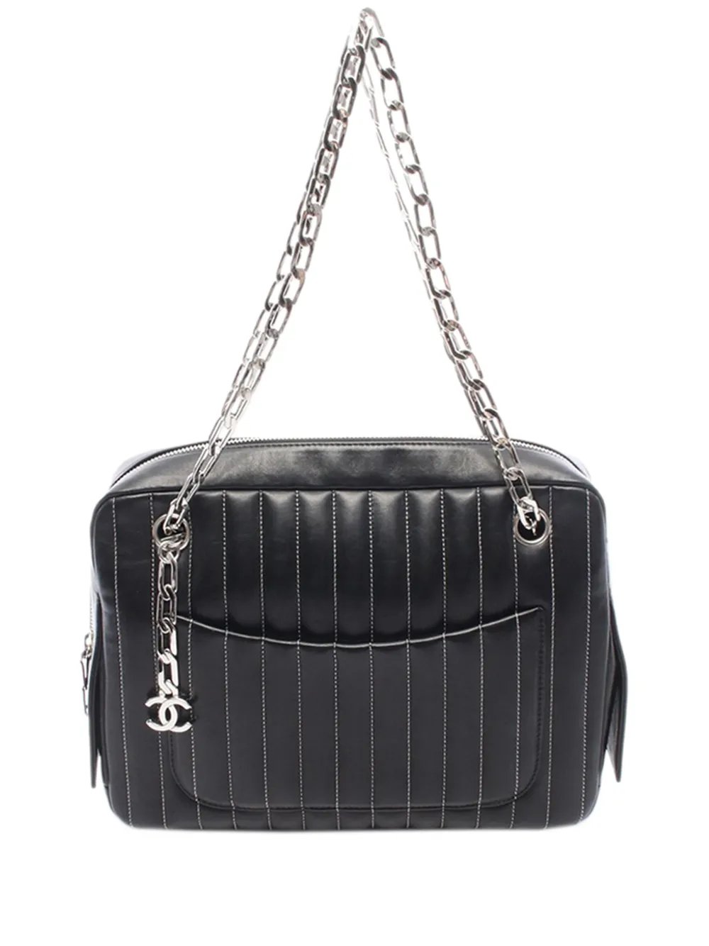 2005-2006 Vertical Quilt Lambskin Mademoiselle Camera Bag shoulder bag