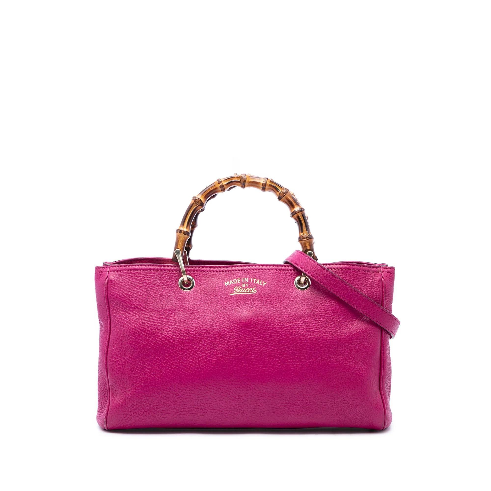 Bamboo leather satchel