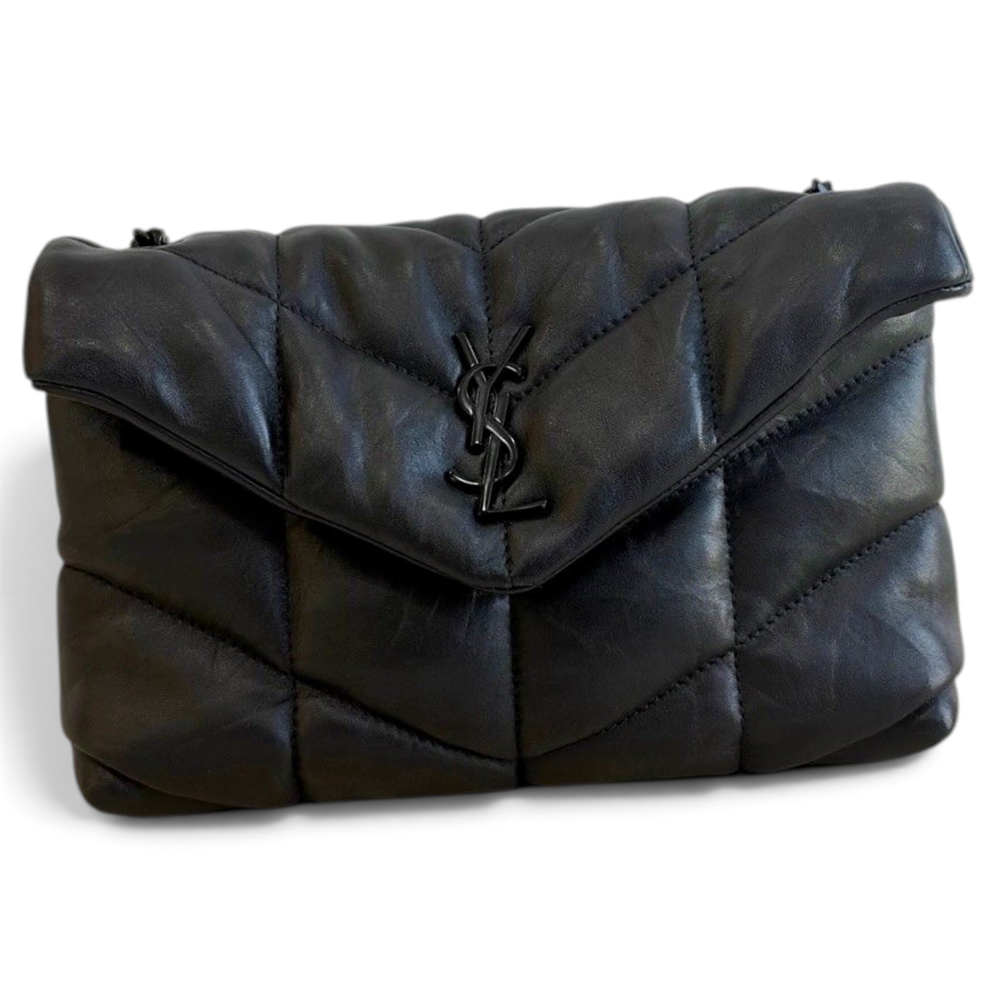 Loulou Puffer leather handbag