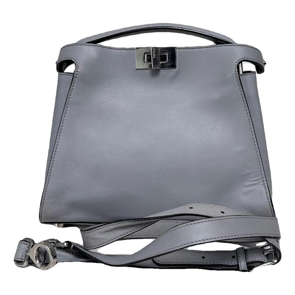 Peekaboo leather crossbody bag