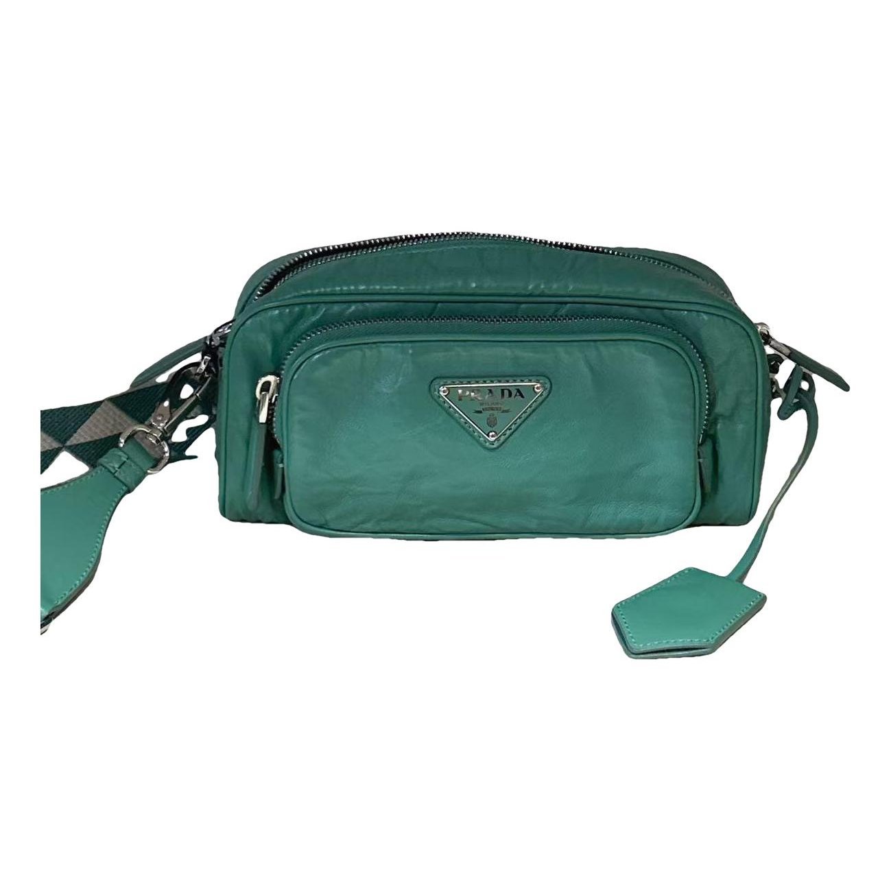 Leather crossbody bag