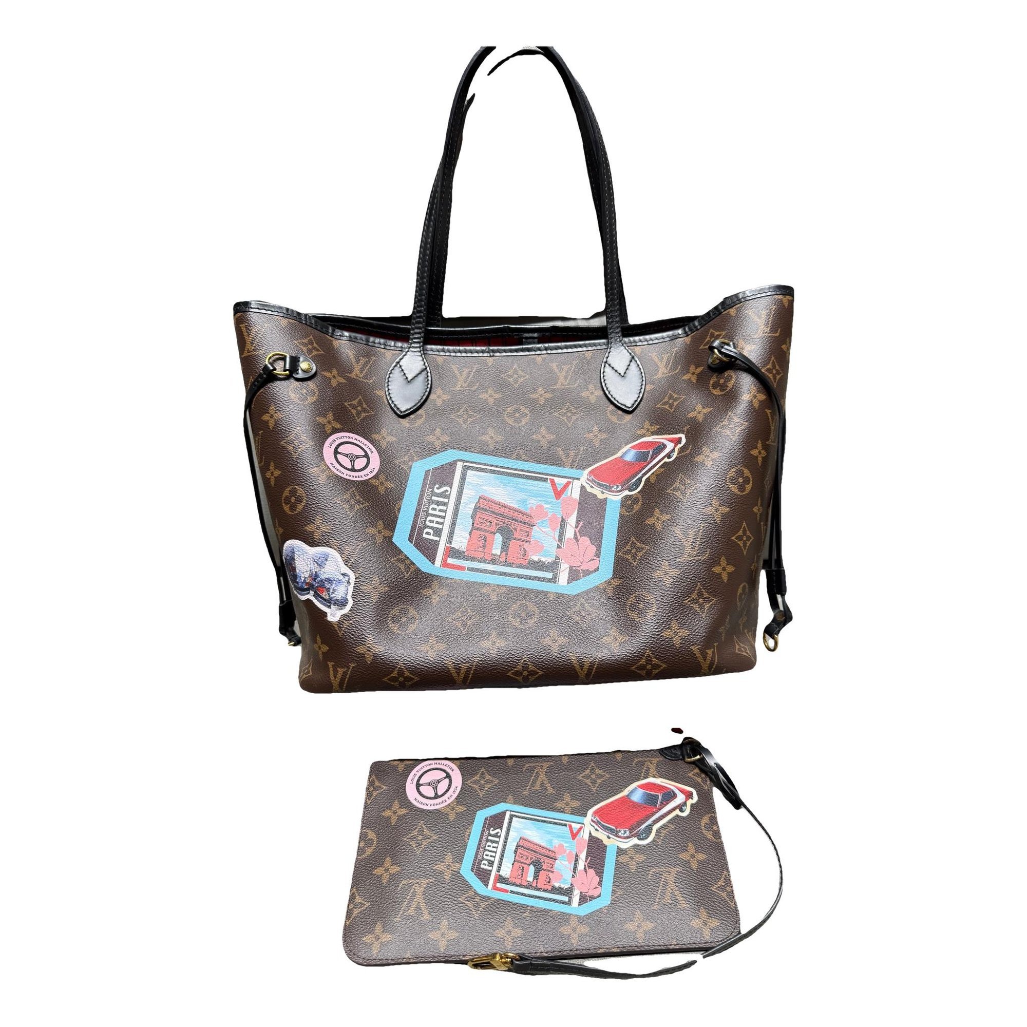 Neverfull leather handbag