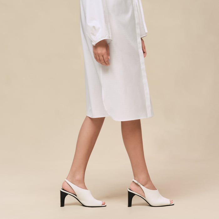 Blanc "Mosaique" Shirt Dress