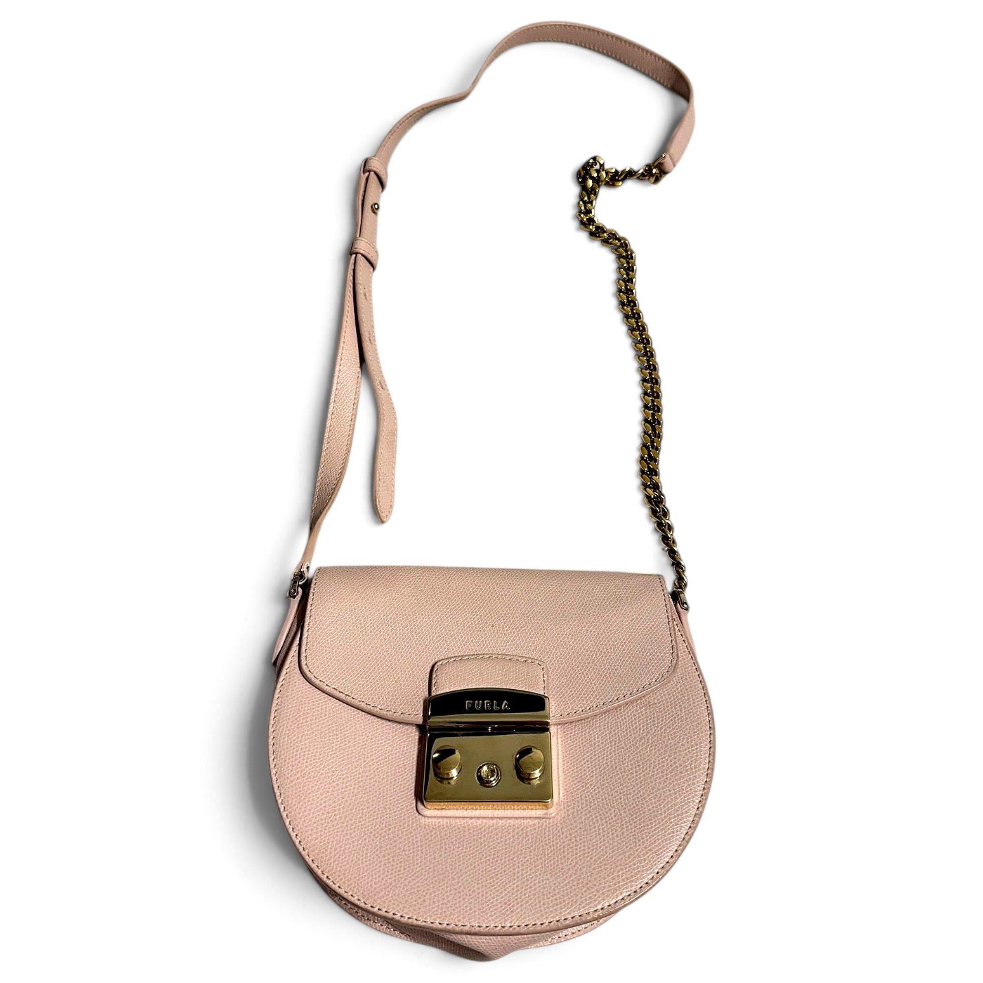 Metropolis leather crossbody bag