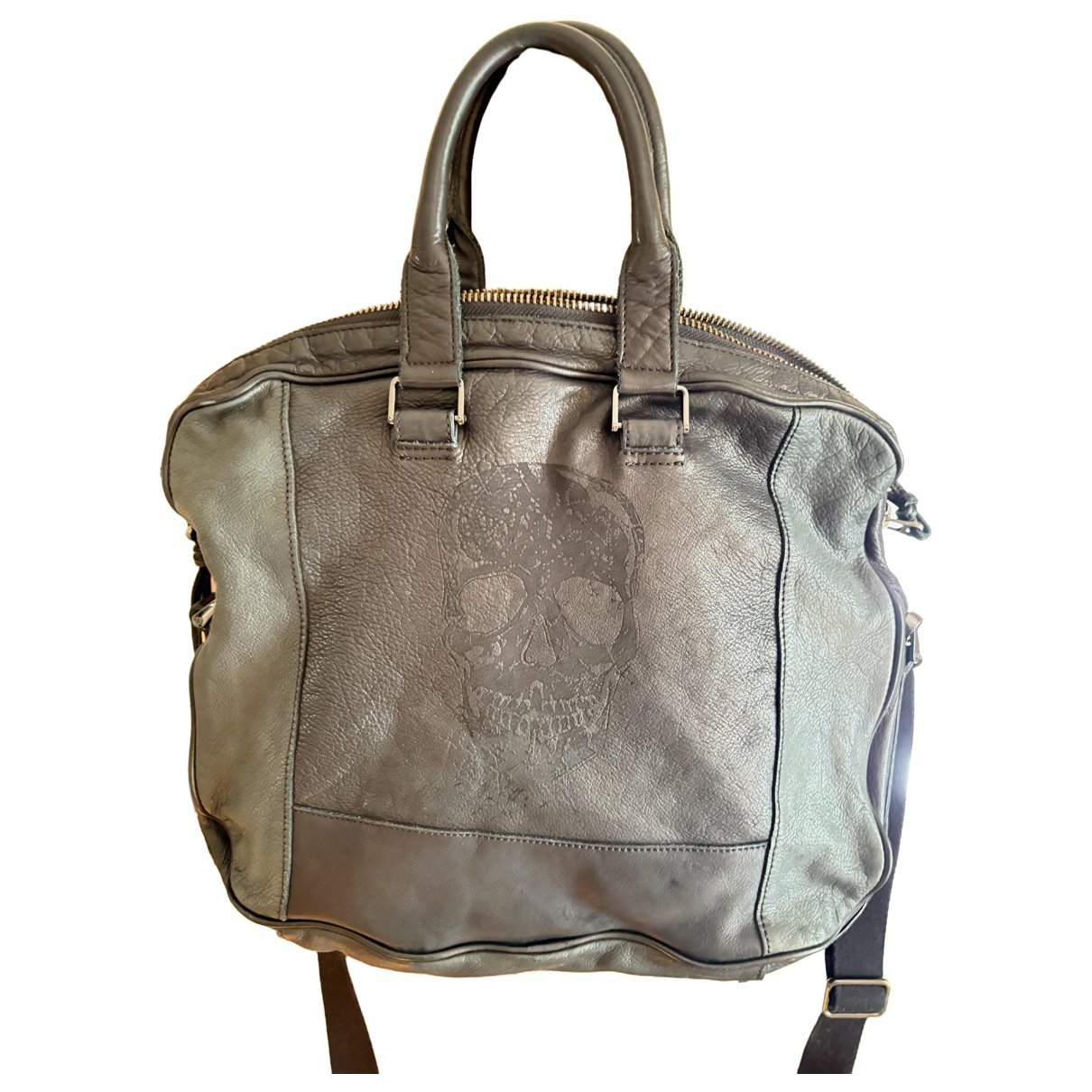 Leather satchel
