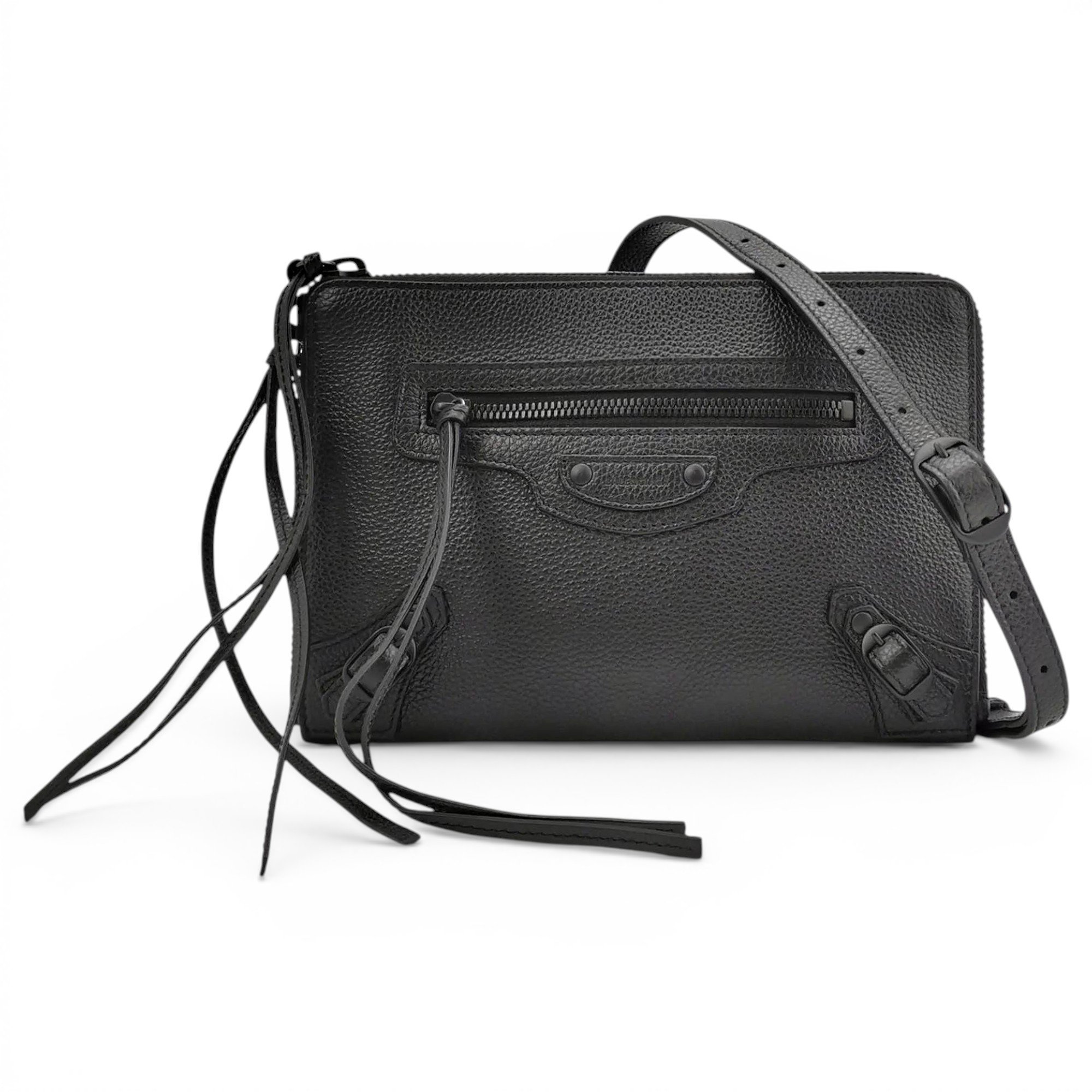 Leather crossbody bag