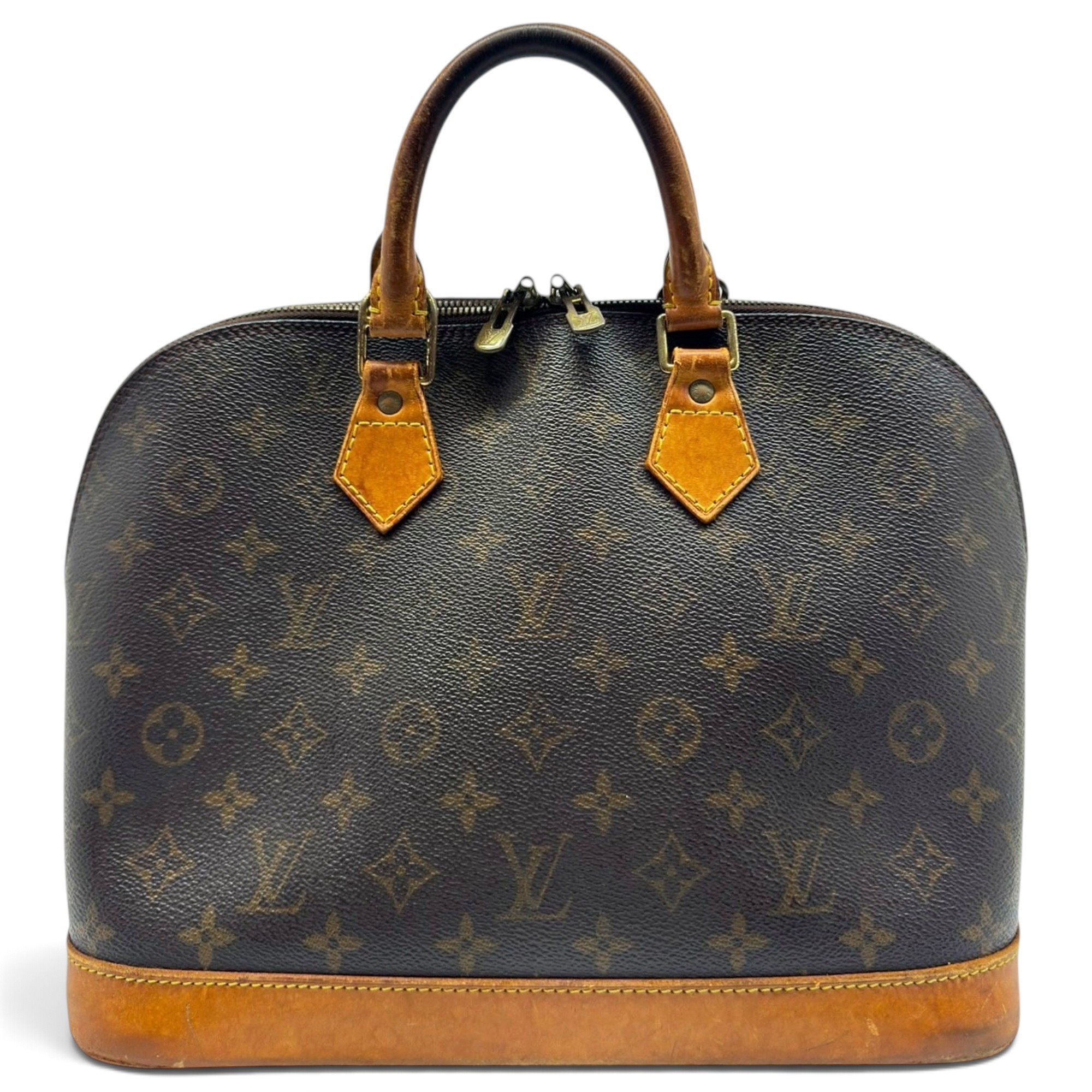 Alma leather handbag