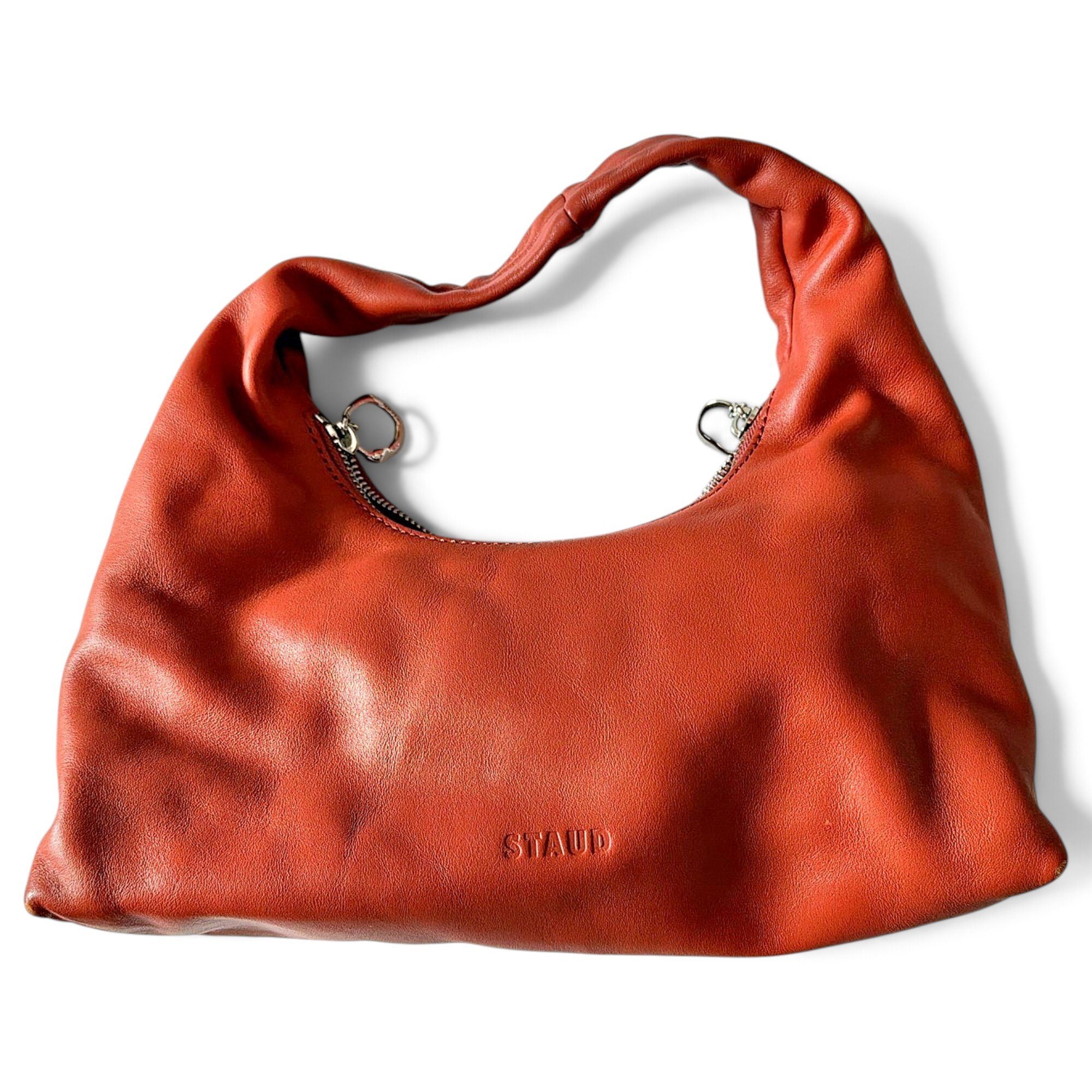 Staud Moon leather handbag
