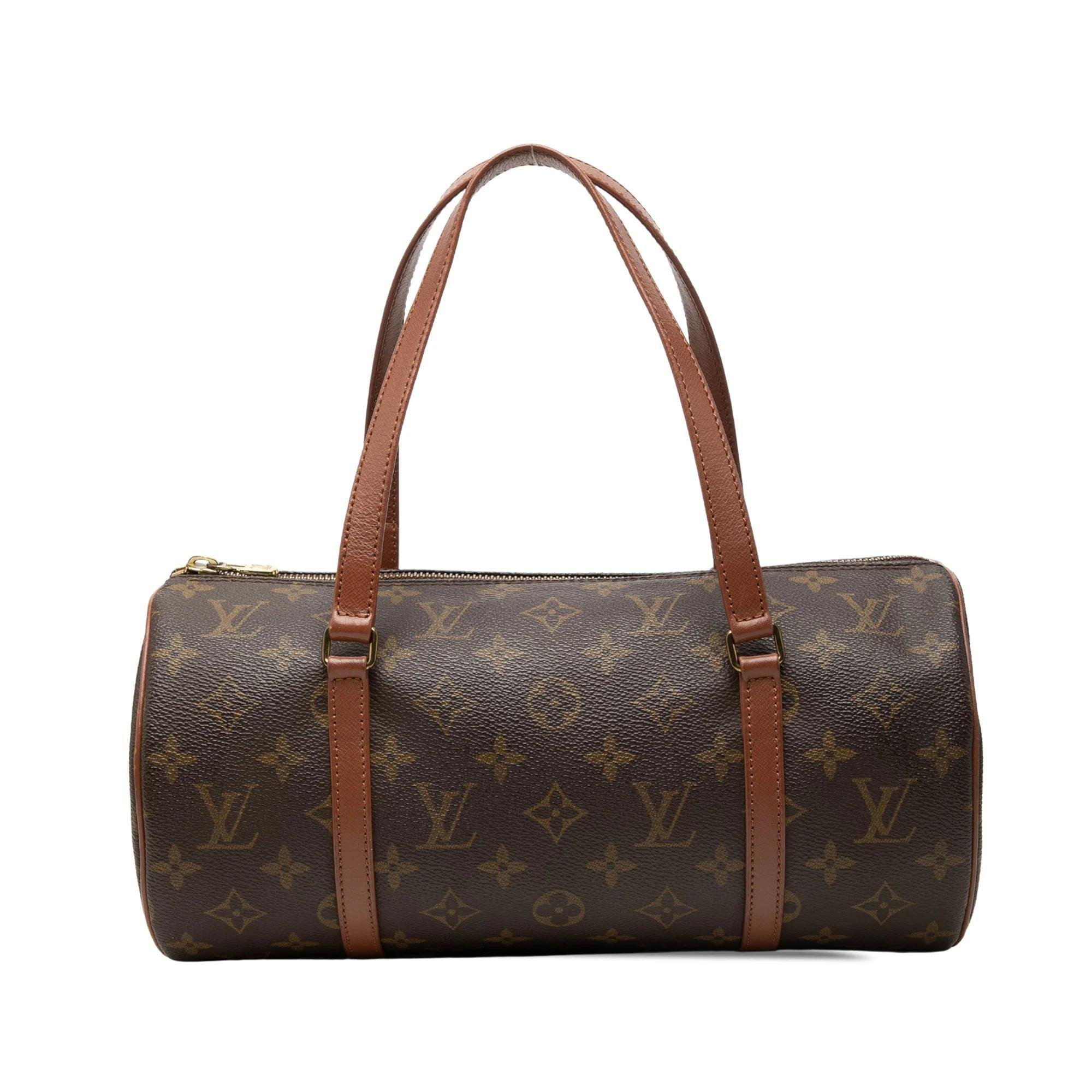 Papillon leather handbag
